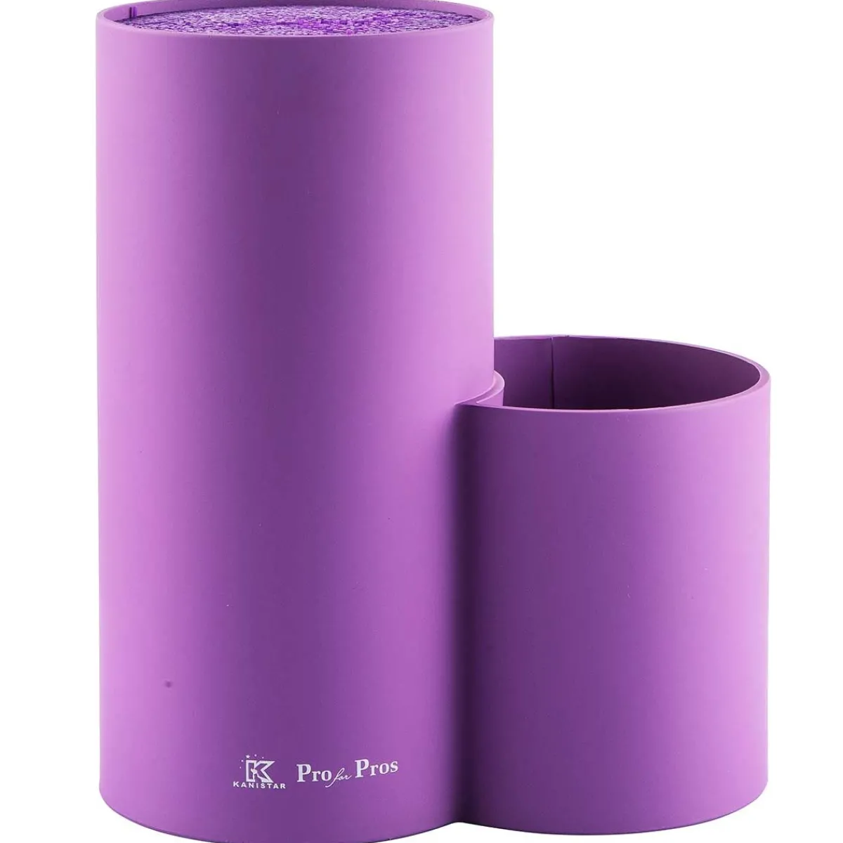Ryan's Pet Supplies Double Cylinder Grooming Shear Organizer - Purple