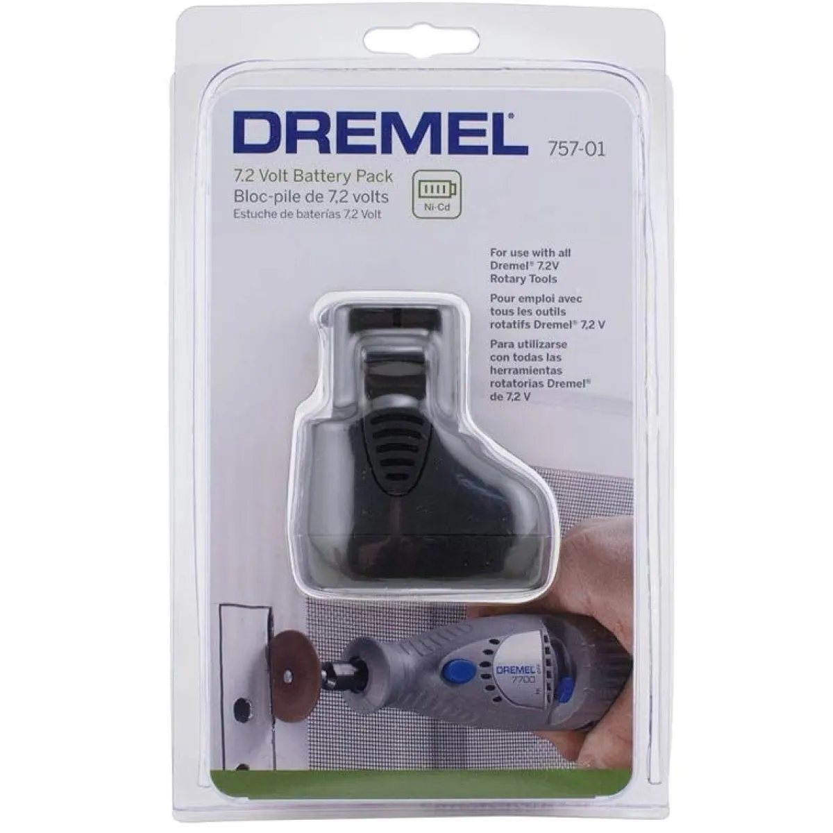 Ryan's Pet Supplies Dremel Replacement Battery for all Dremel 7.2V Rotary Tools