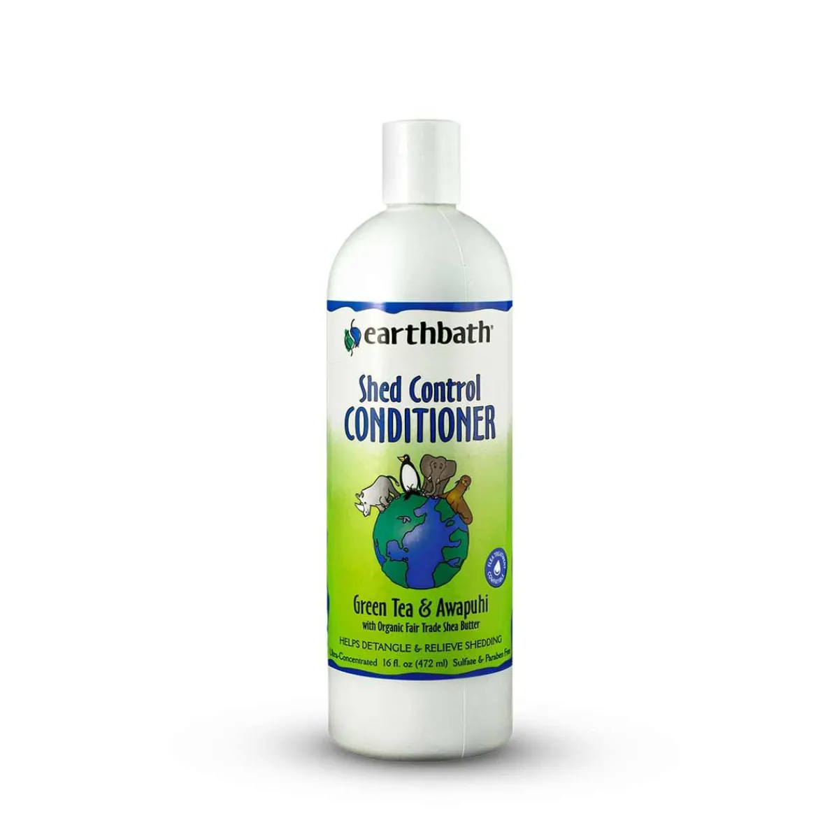 Ryan's Pet Supplies Earthbath Green Tea & Awapuhi Shed Control Conditioner 10:1