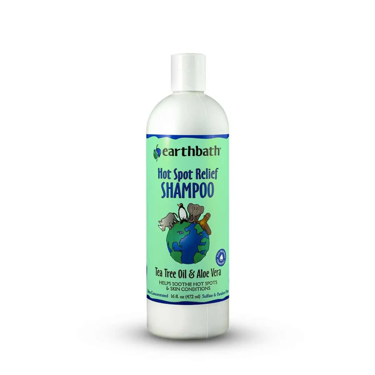 Ryan's Pet Supplies Earthbath Hot Spot Relief Tea Tree & Aloe Shampoo  33:1