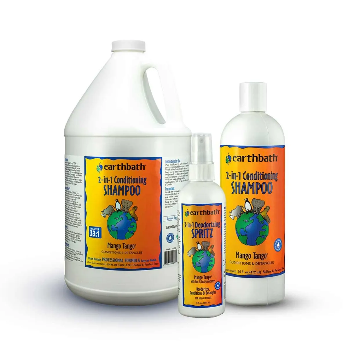 Ryan's Pet Supplies Earthbath Mango Tango Shampoo & Conditioner  33:1