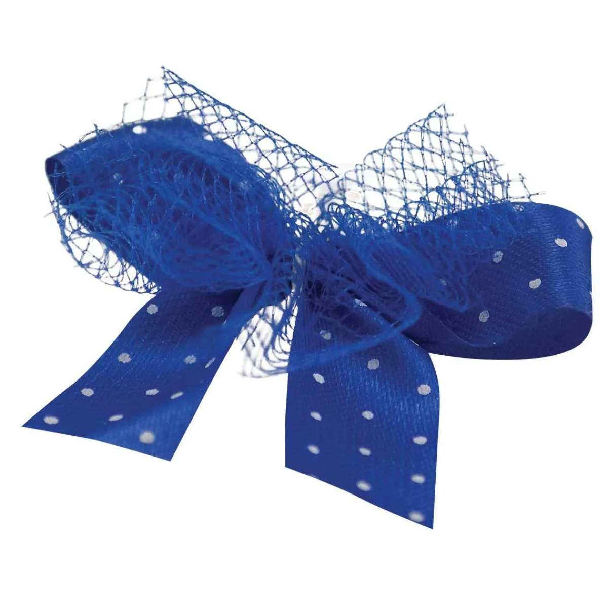 Ryan's Pet Supplies Fancy Finishes Polka Dots Dog Bows With Tulle - 100 Count
