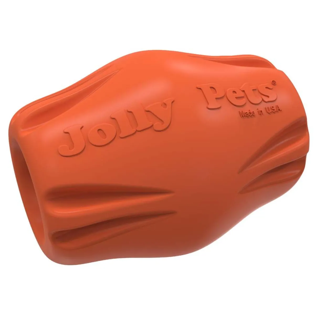 Ryan's Pet Supplies Flex-n-Chew Bobble Orange 3”