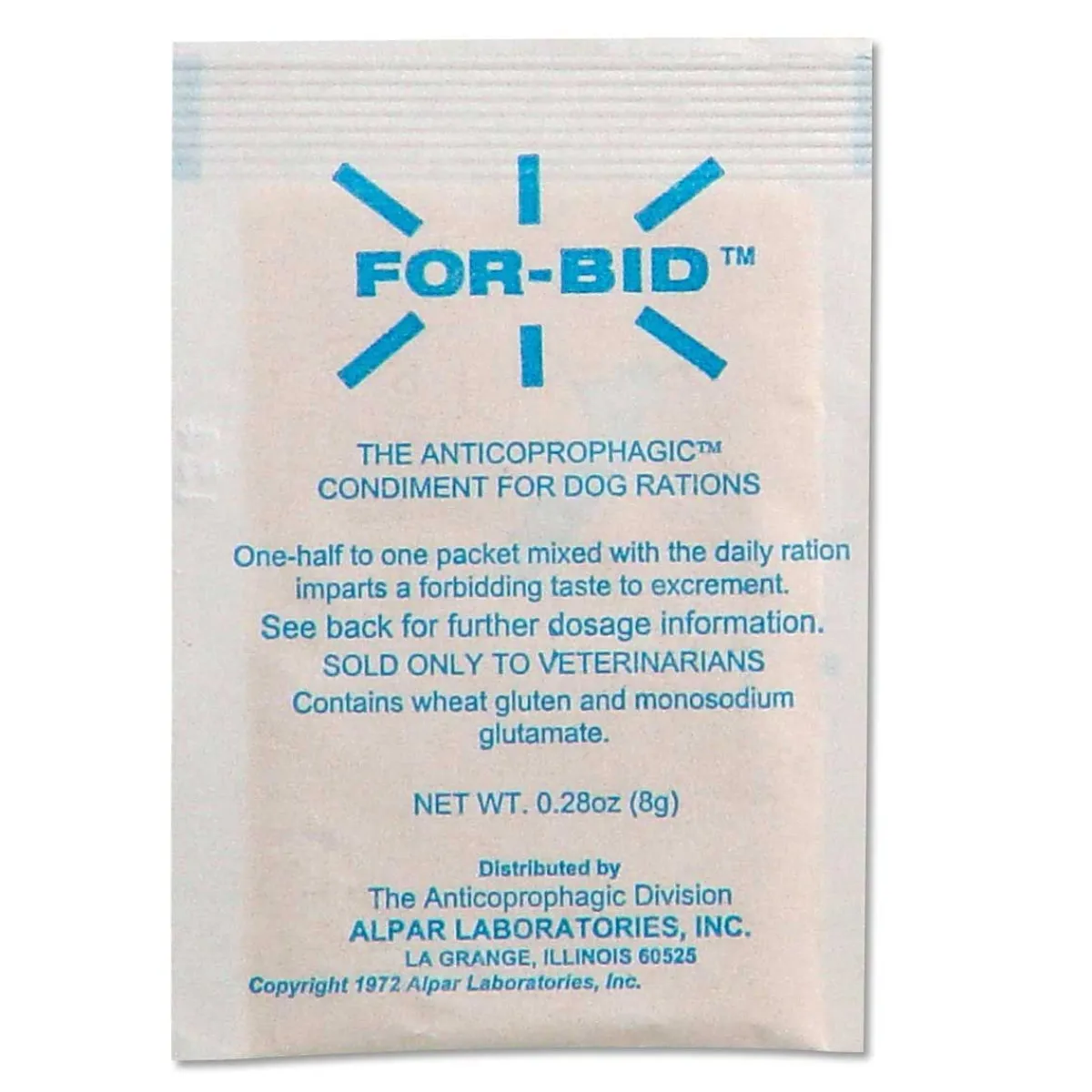 Ryan's Pet Supplies For-Bid - Individual Packet