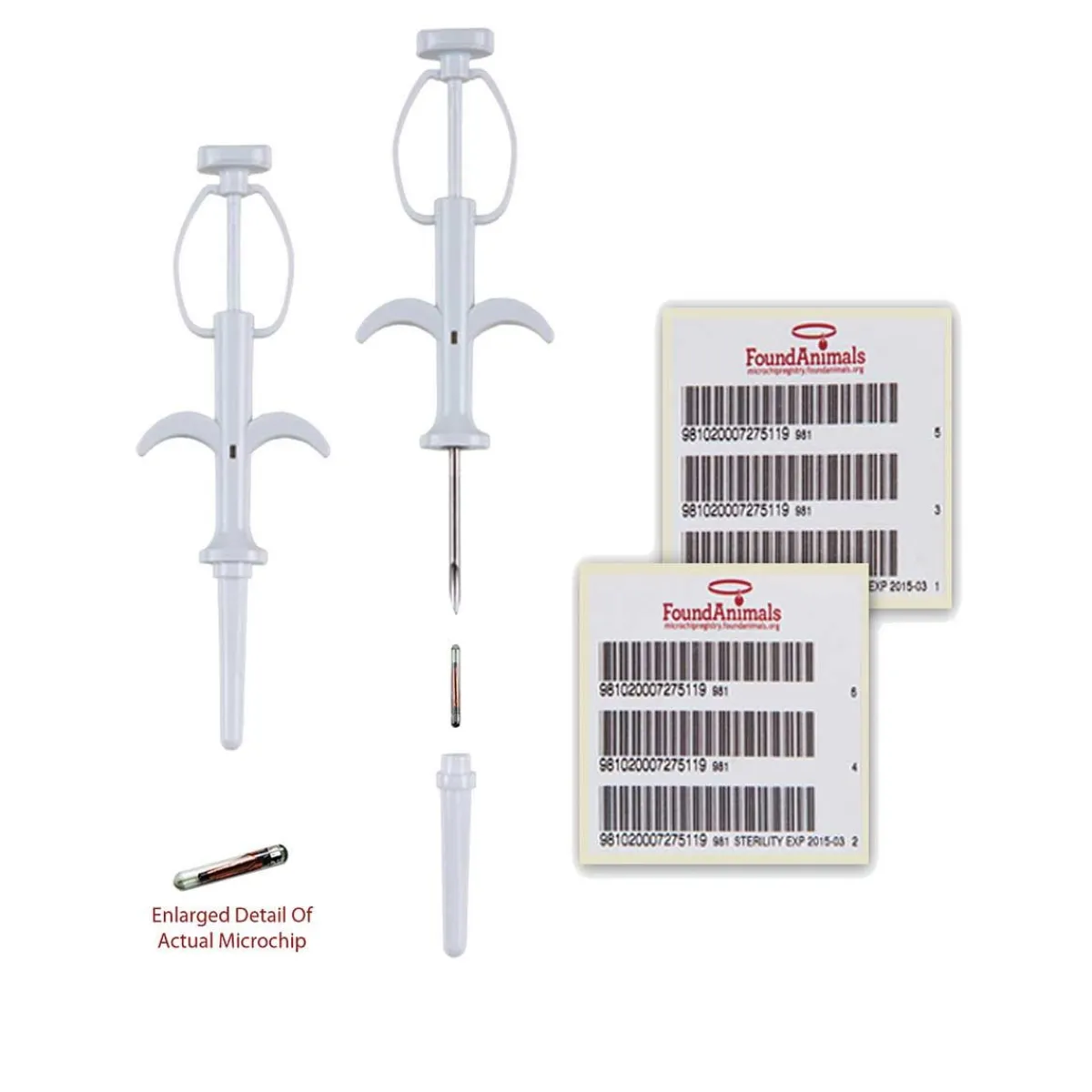Ryan's Pet Supplies Found Animals ISO Microchip With Injector
