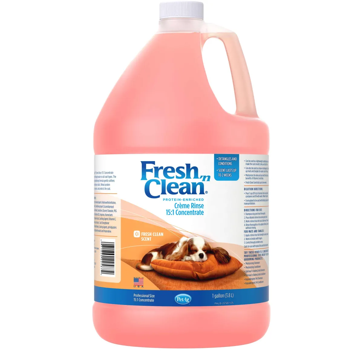 Ryan's Pet Supplies Fresh 'n Clean Creme Rinse 15:1 Gallon