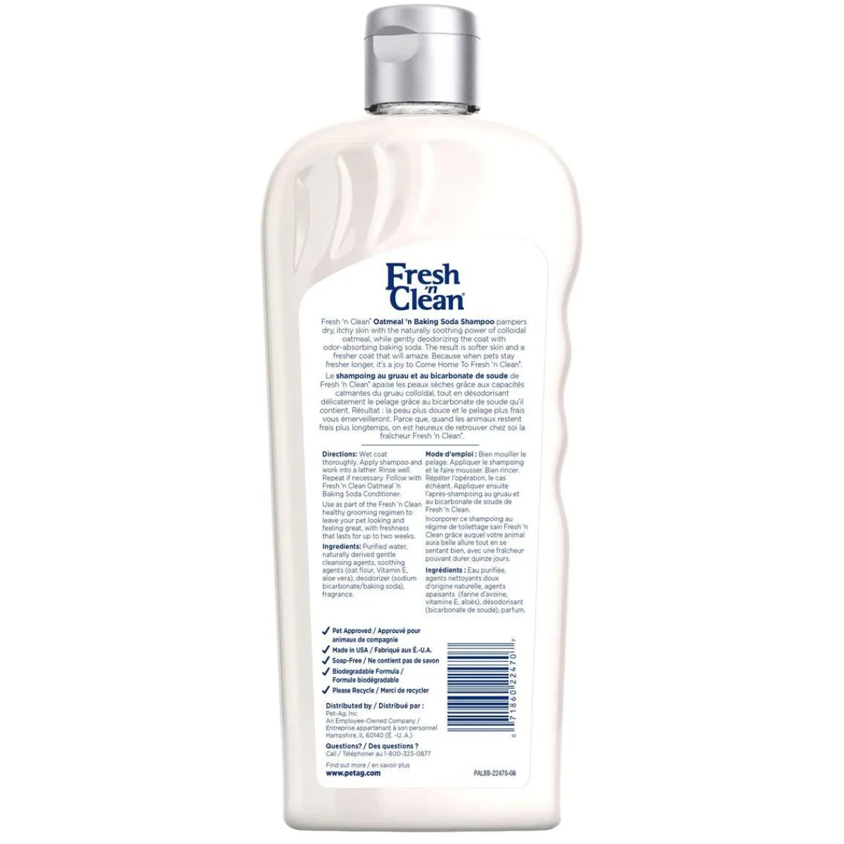 Ryan's Pet Supplies Fresh 'n Clean Oatmeal 'n Baking Soda Shampoo RTU 18 oz