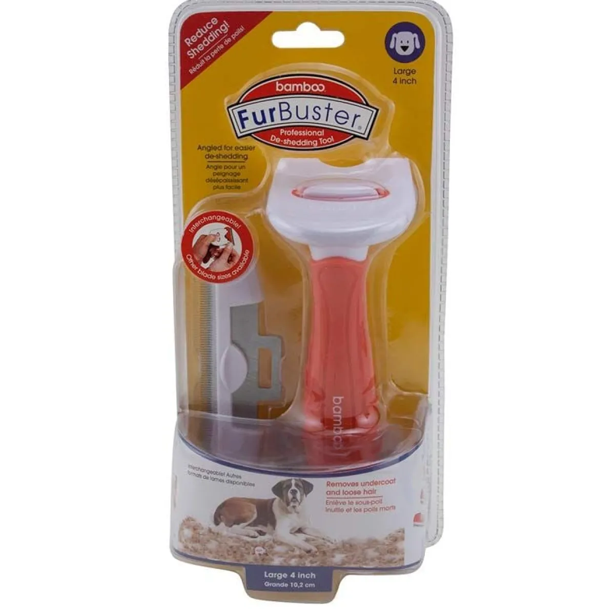 Ryan's Pet Supplies FurBuster Professional De-Shedding Tool Large