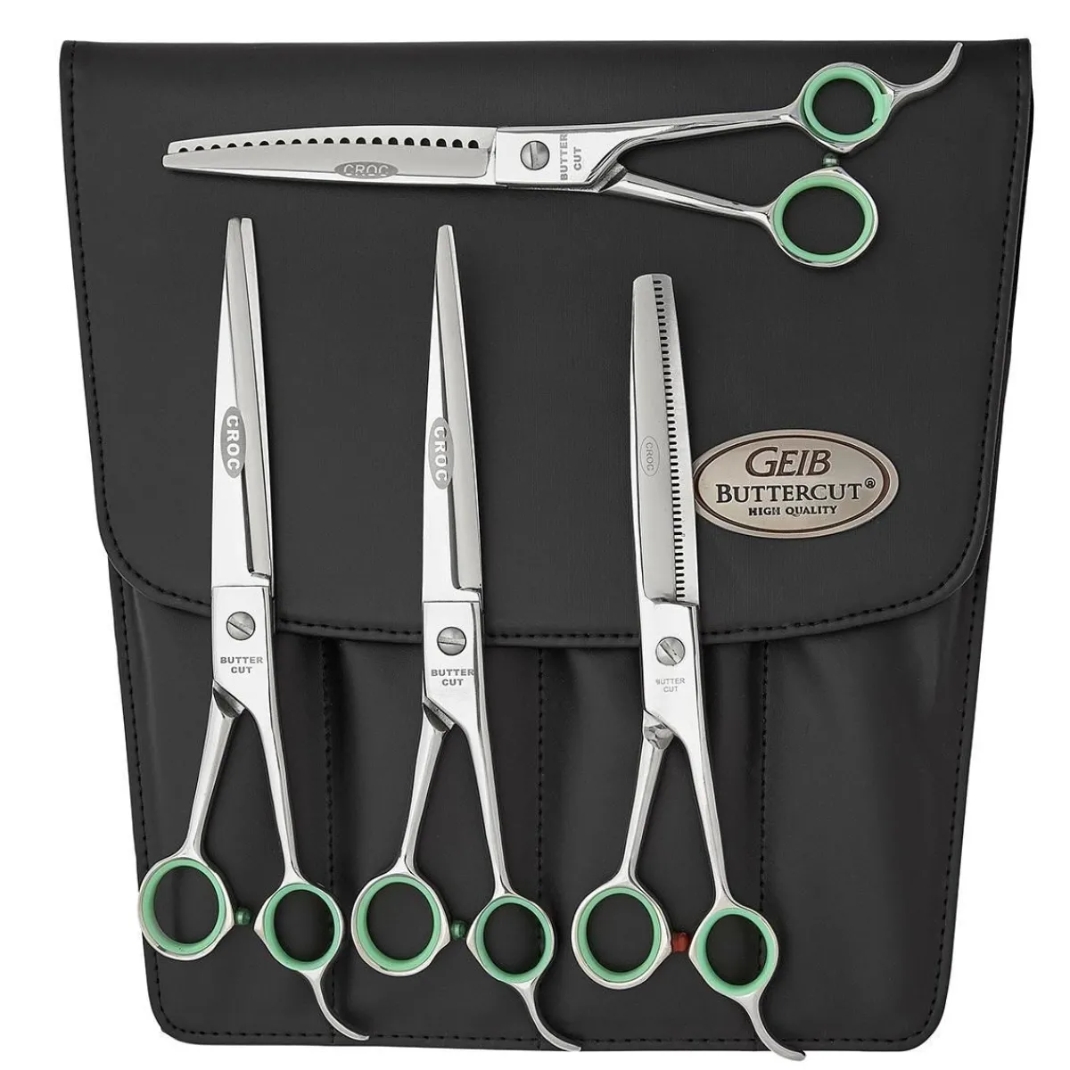 Ryan's Pet Supplies Geib Crocodile 4 Piece Kit (8.5 St, 8.5 C, 48-Tooth Thinner, 19-Tooth S&F)