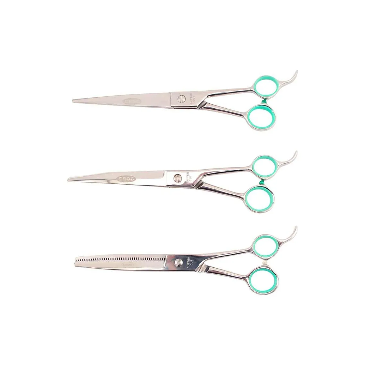 Ryan's Pet Supplies Geib Crocodile 3 Piece Kit Left Handed (8.5 St, 8.5 C, 48-Tooth Thinner)