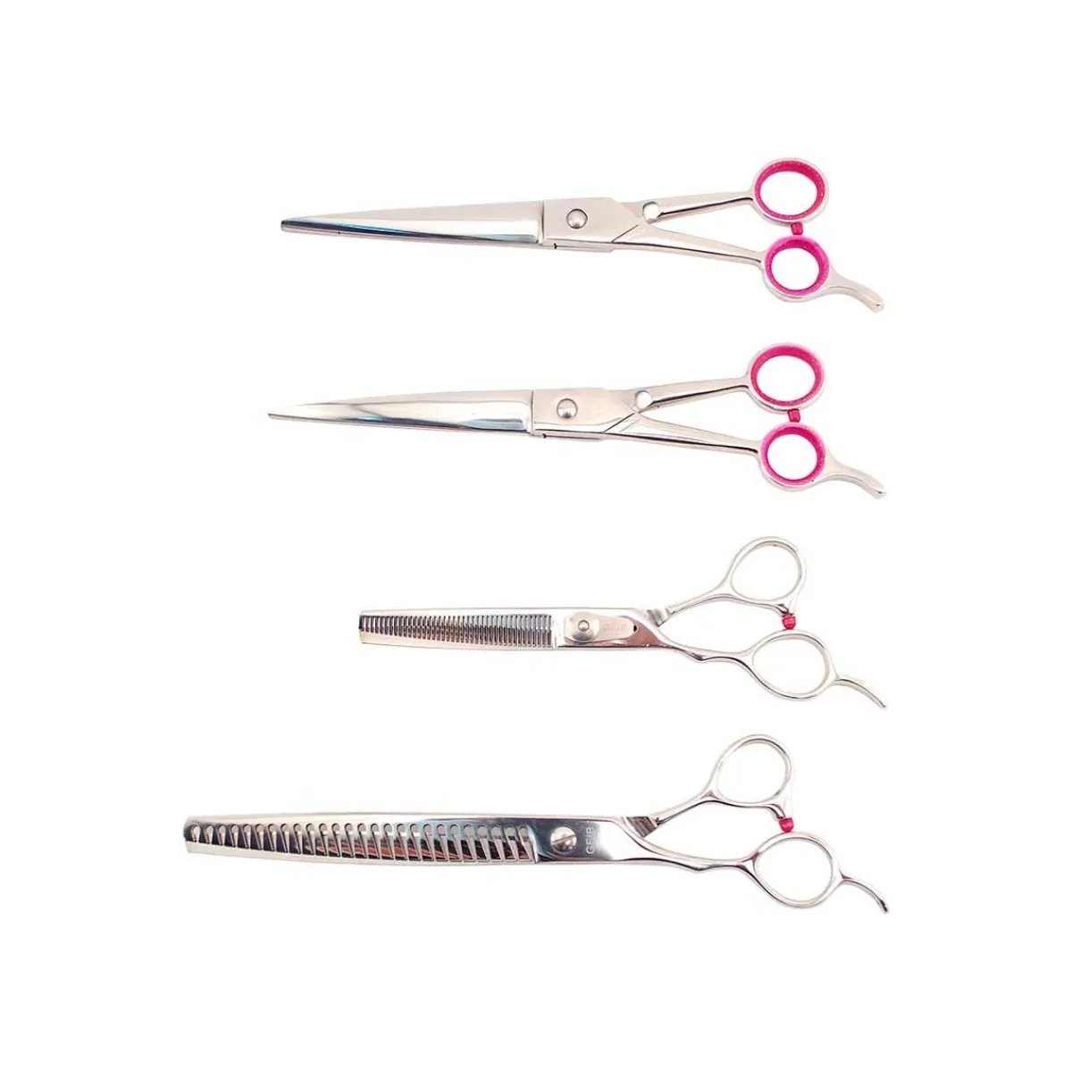 Ryan's Pet Supplies Geib Gator 4 Piece Kit Left Handed (8.5 St, 8.5 C, 30 or 40-Tooth Thinner, 21T or 26T)