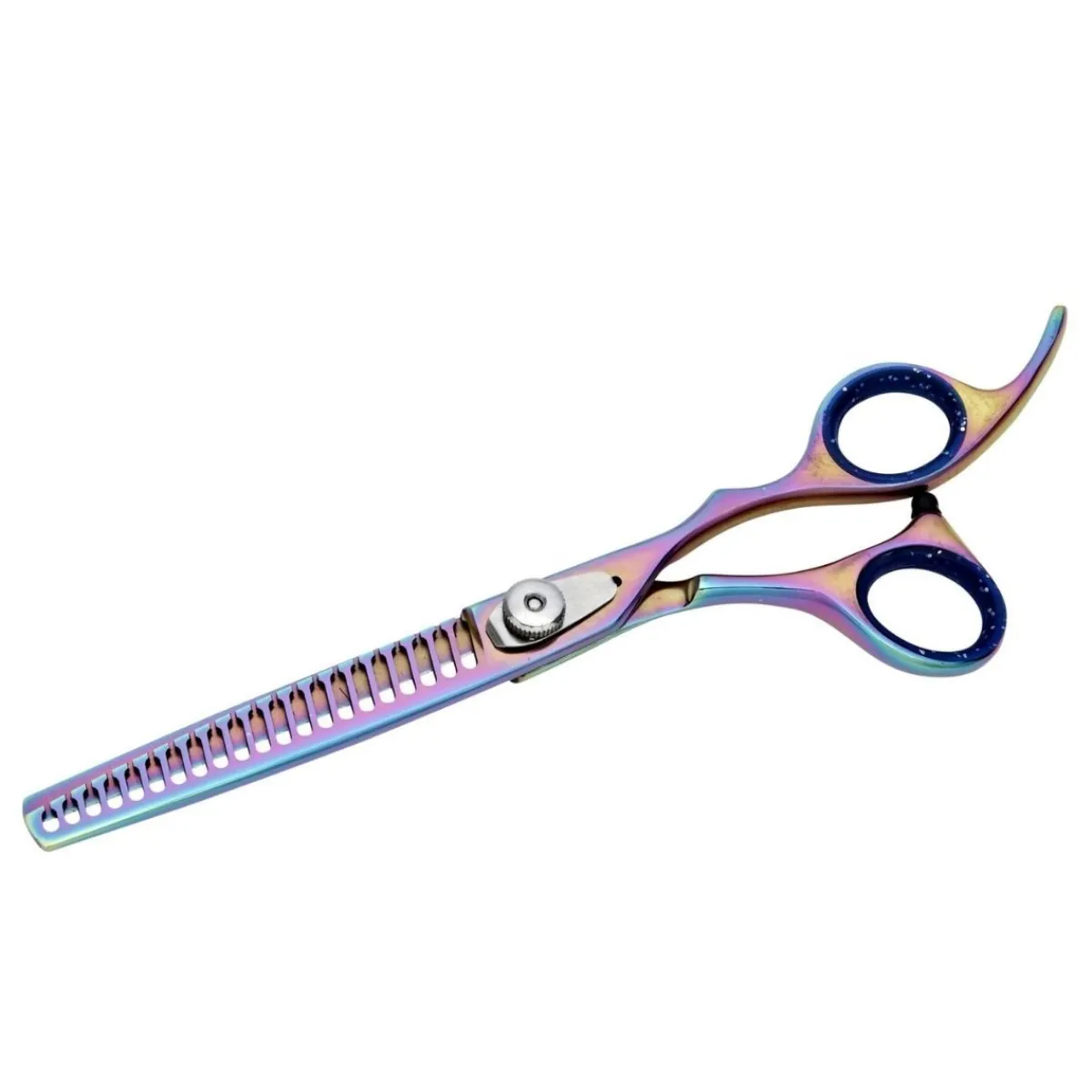 Ryan's Pet Supplies Geib Kiss Gold Rainbow 7.5" BL-21 Sculpting Finishing Shear