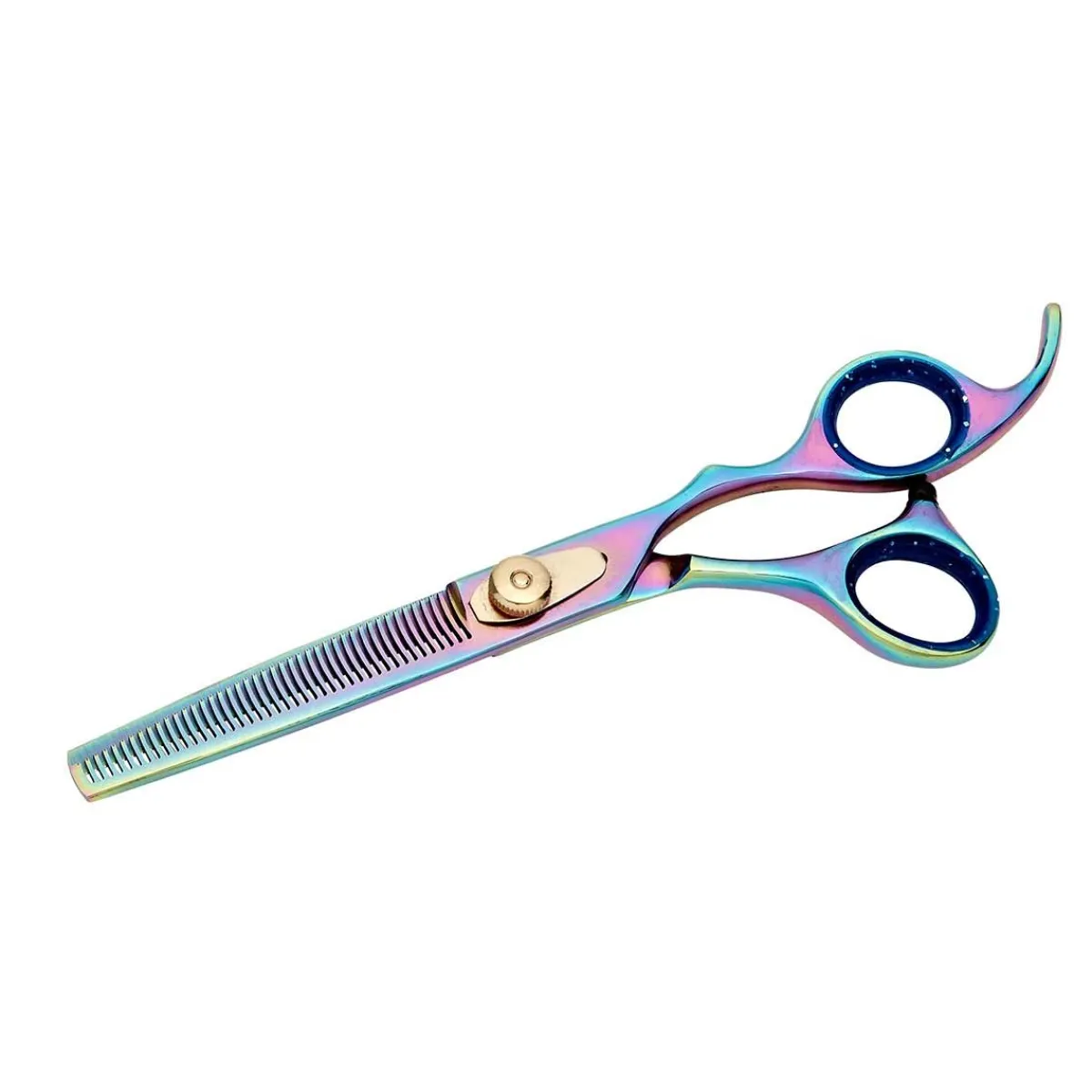 Ryan's Pet Supplies Geib Kiss Gold Rainbow 6.5" BL-42 Thinner Grooming Shears
