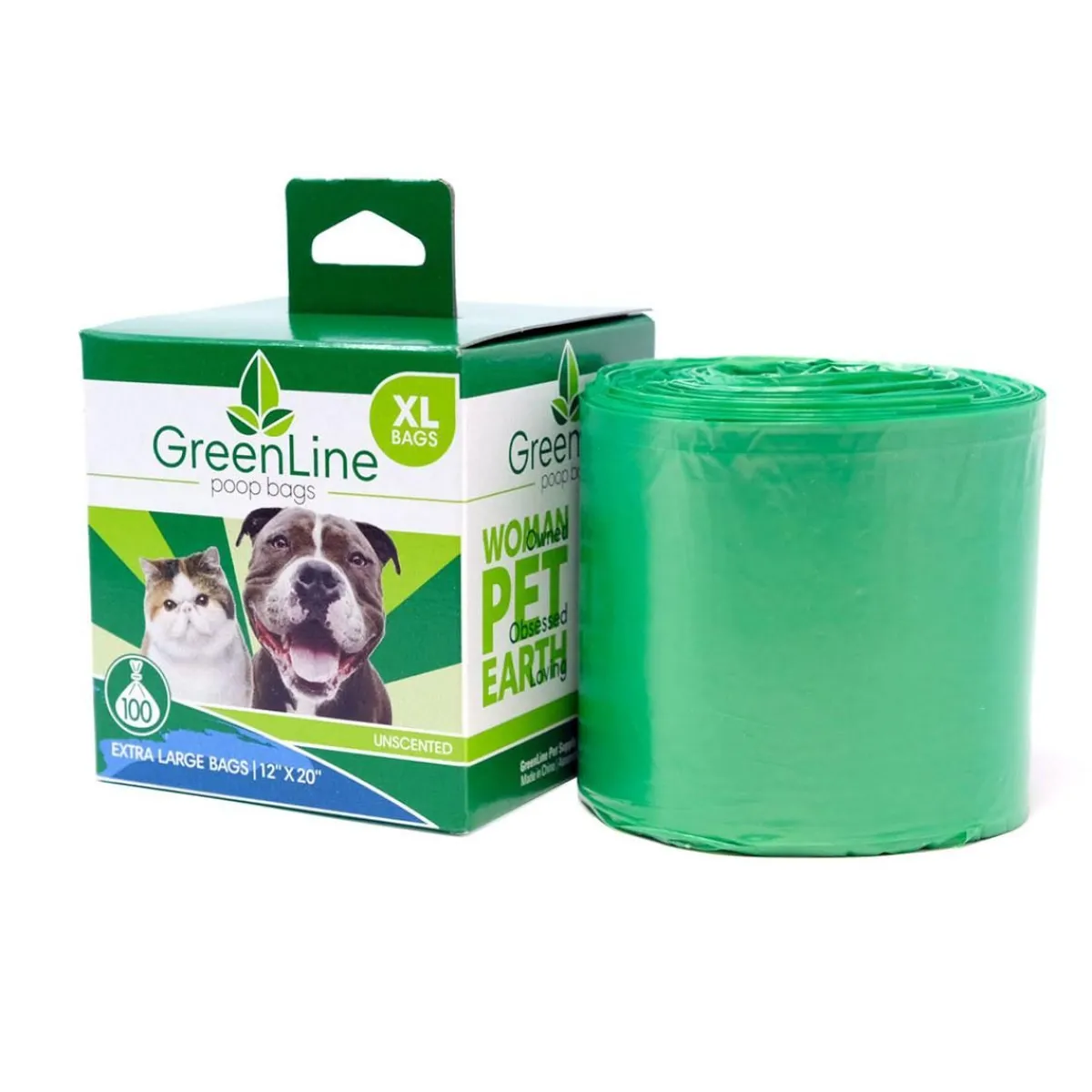 Ryan's Pet Supplies GreenLine Landfill Biodegradable Poop Bags XL