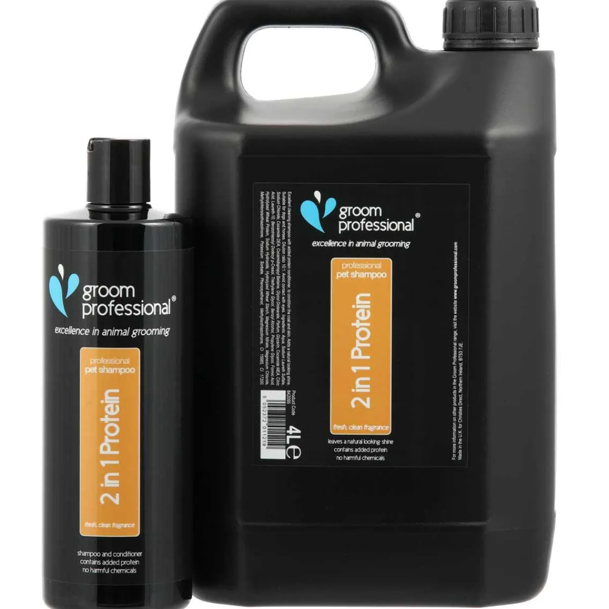 Ryan's Pet Supplies Groom Professional 2 In 1 Protein Shampoo