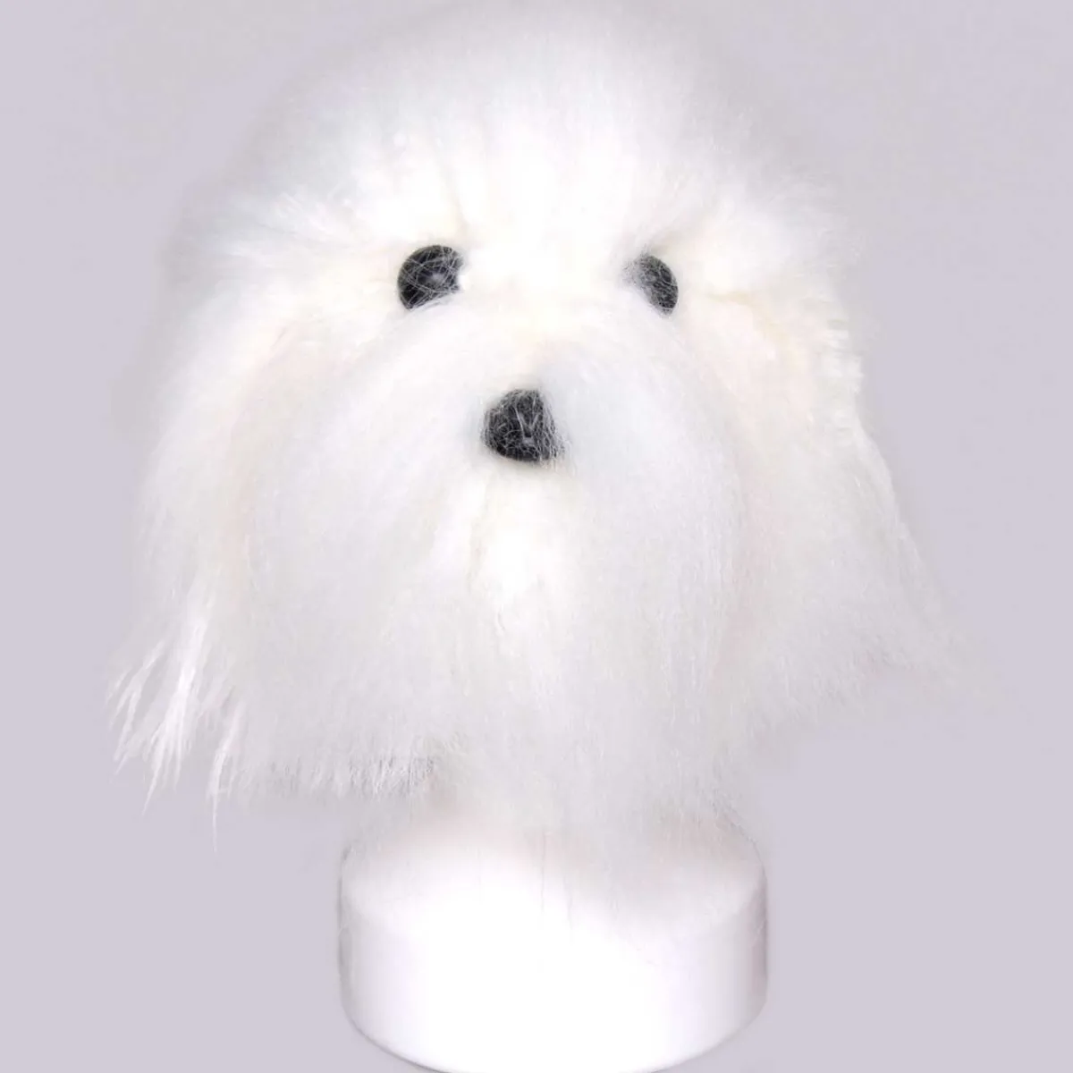 Ryan's Pet Supplies Groomers Model Dog Hair White