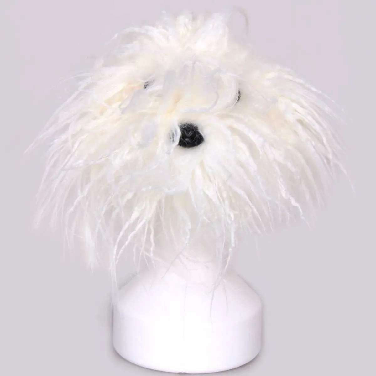 Ryan's Pet Supplies Groomers Model Dog Hair White