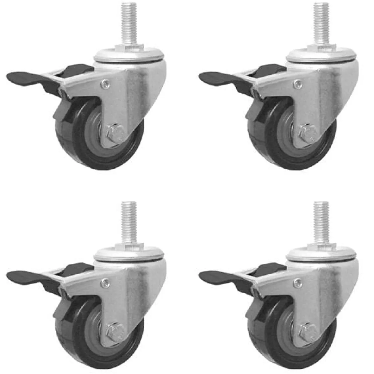 grooming_table_casters__set_of__2.webp Ryan's Pet Supplies Grooming Table Casters - Set Of 4