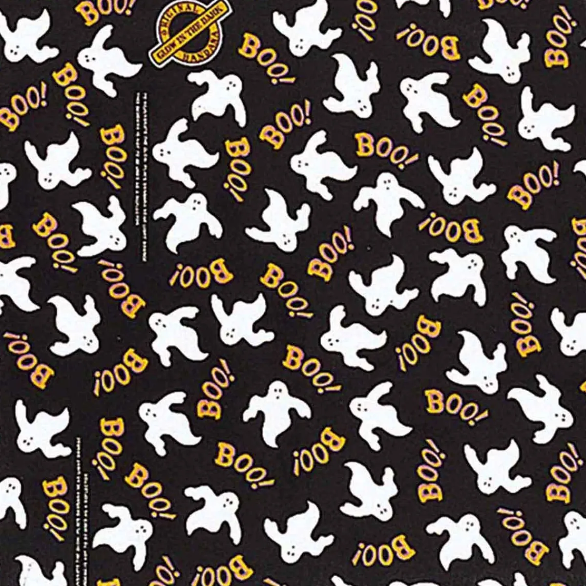 Ryan's Pet Supplies Halloween Glow in Dark Ghost Pet Bandana