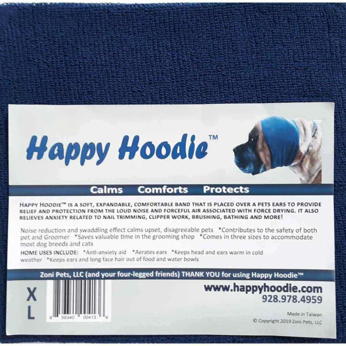 Ryan's Pet Supplies Happy Hoodie - Navy XL
