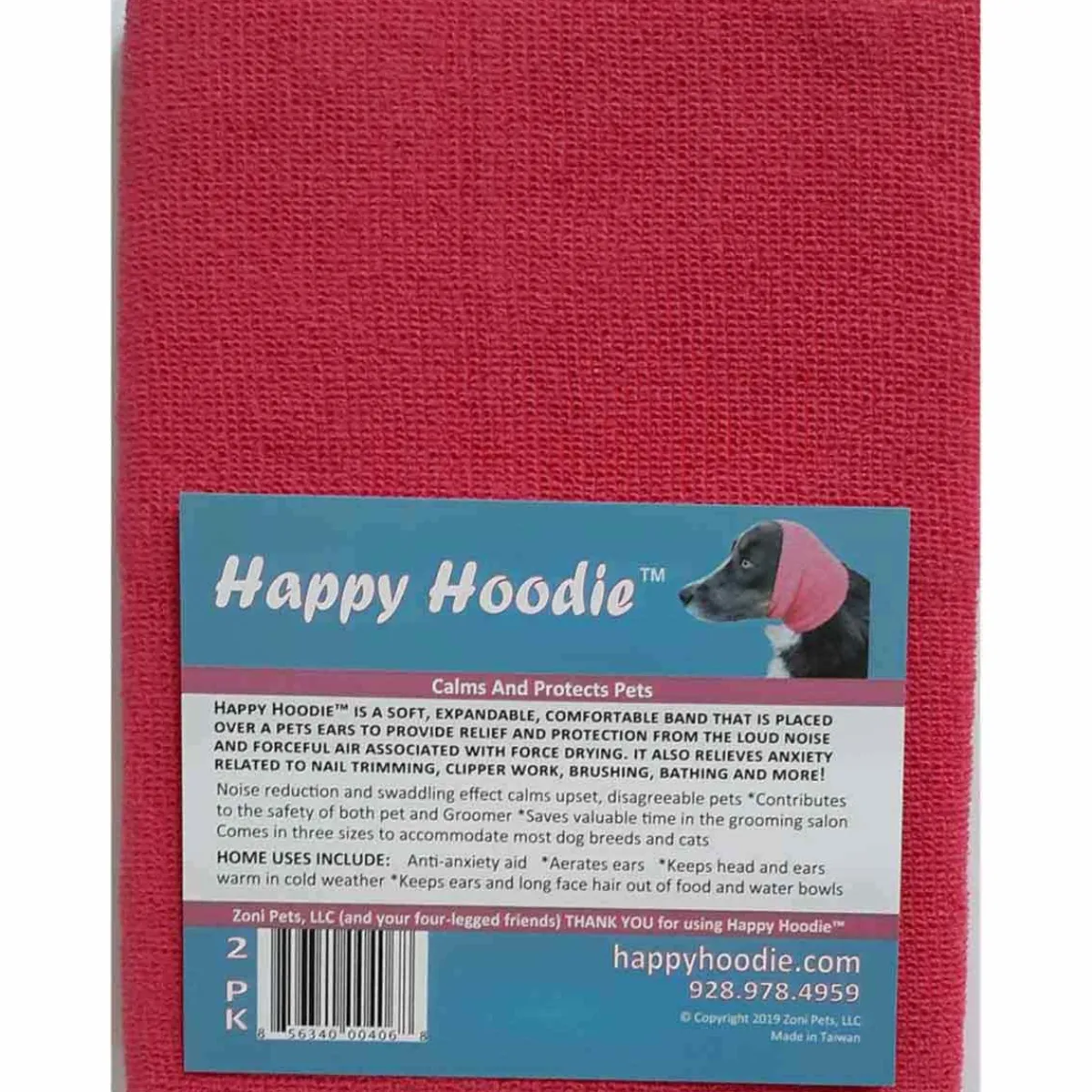 Ryan's Pet Supplies Happy Hoodie 2 Pack - Pink