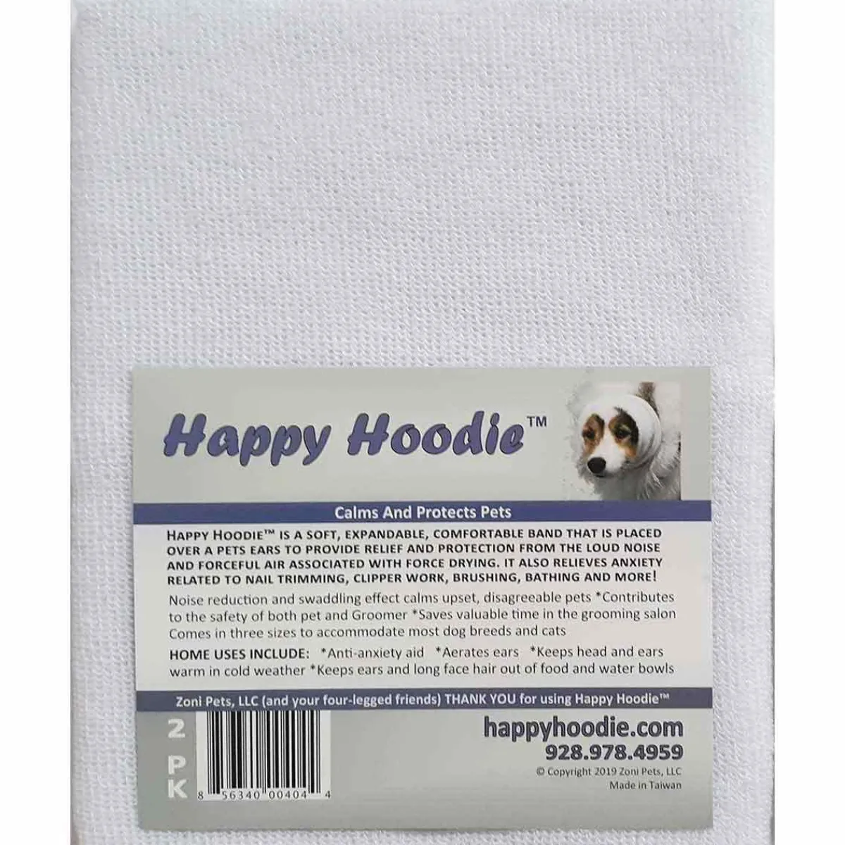 Ryan's Pet Supplies Happy Hoodie White 2 Pack