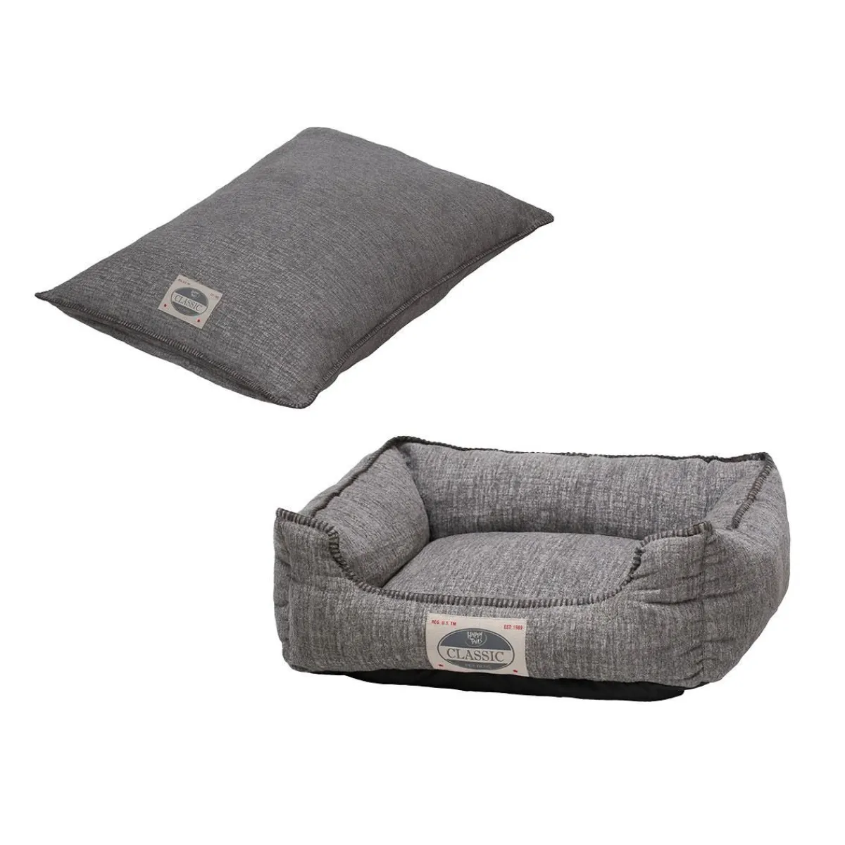 Ryan's Pet Supplies Happy Tails Chenille Bed