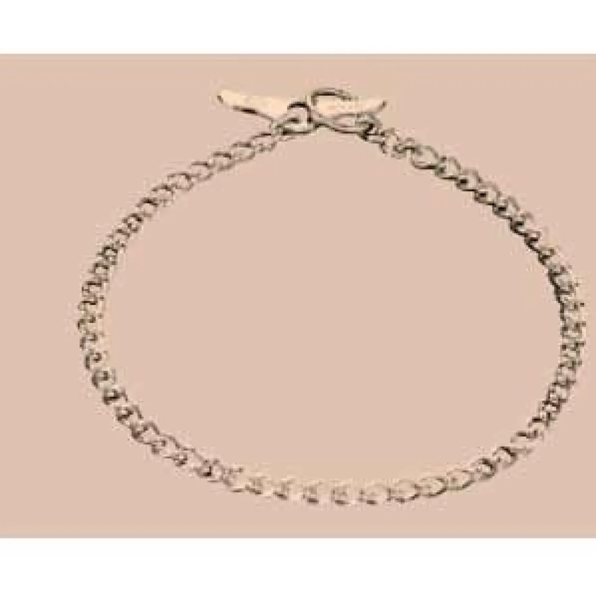 Ryan's Pet Supplies Herm Sprenger Steel Chrome Plated Collar Round Links with Toggle-Closure