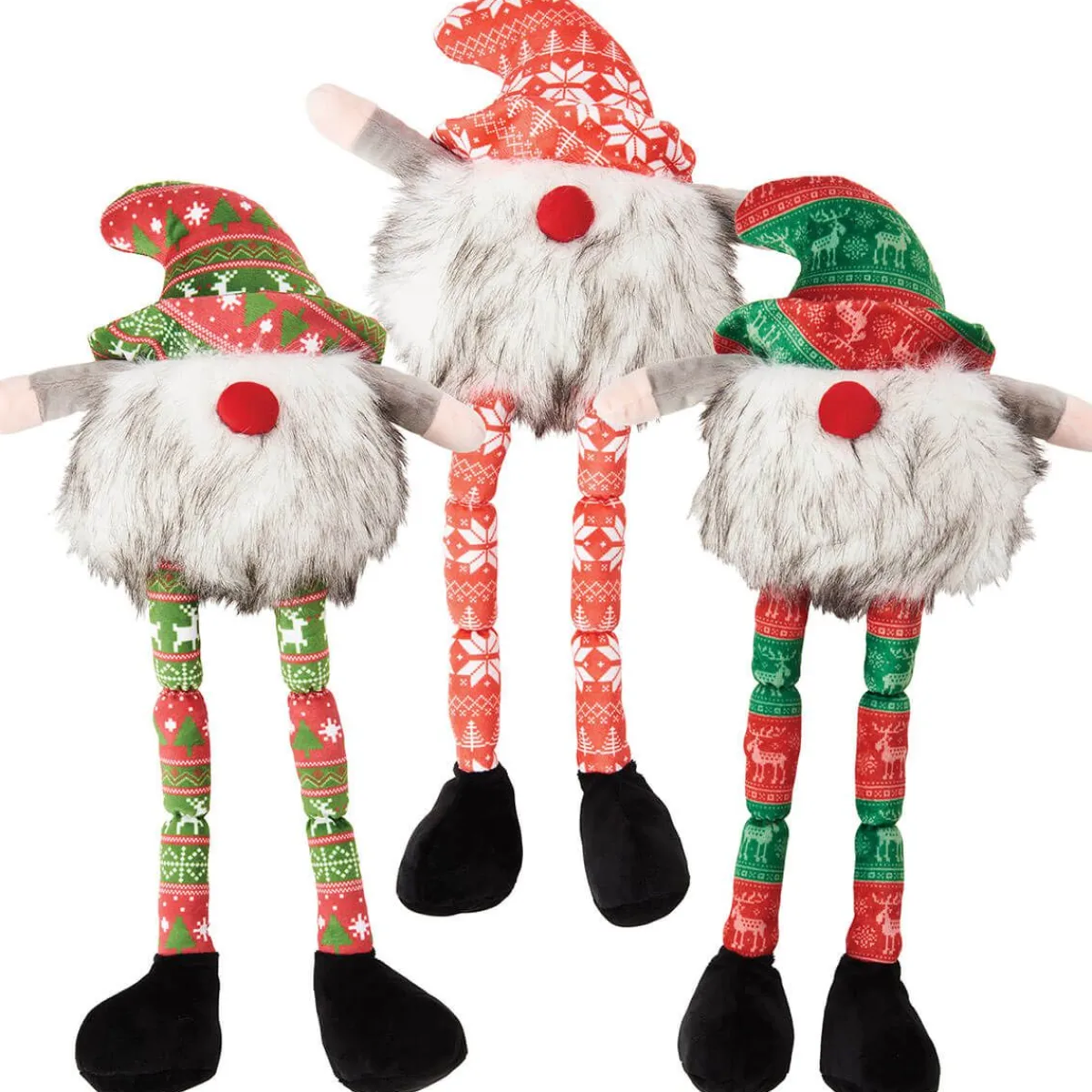 Ryan's Pet Supplies Holiday Gnomes Longlegs 21" - Assorted