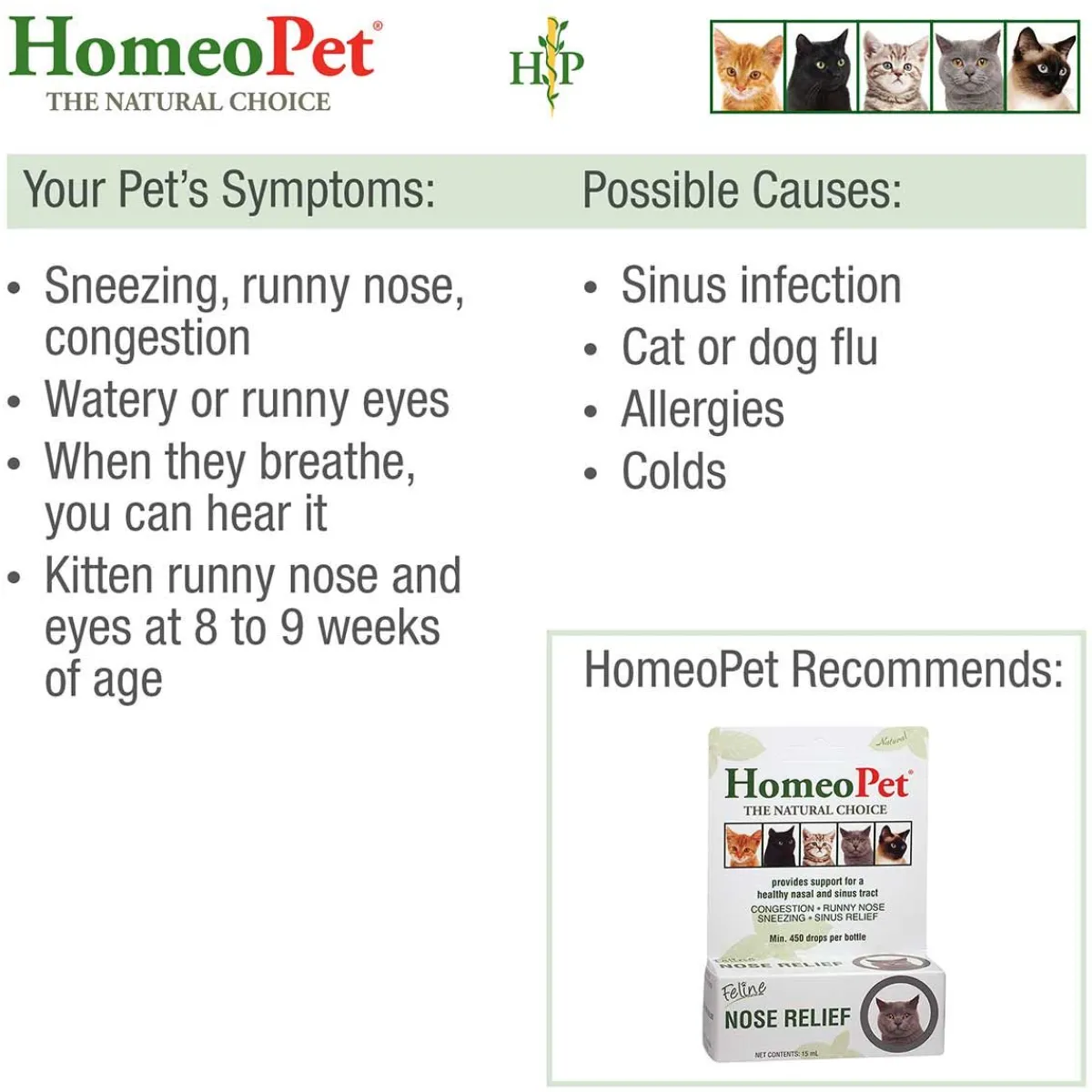 homeopet_feline_nose_relief_3.webp Ryan's Pet Supplies HomeoPet Feline Nose Relief