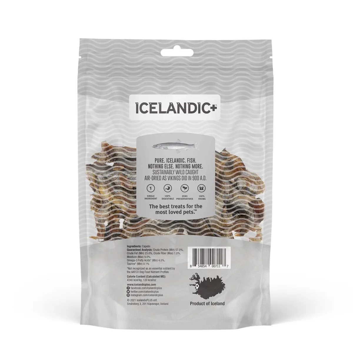Ryan's Pet Supplies Icelandic+ Capelin Whole Fish & Pieces