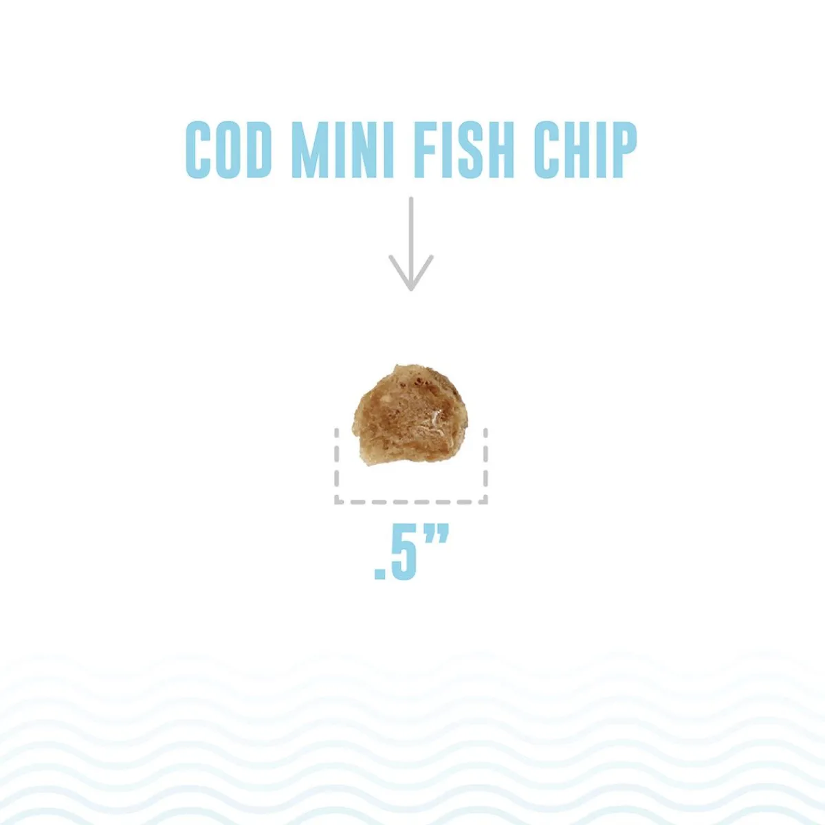 Ryan's Pet Supplies Icelandic+ Cod Mini Fish Chips Pure Fish Treats for Dogs