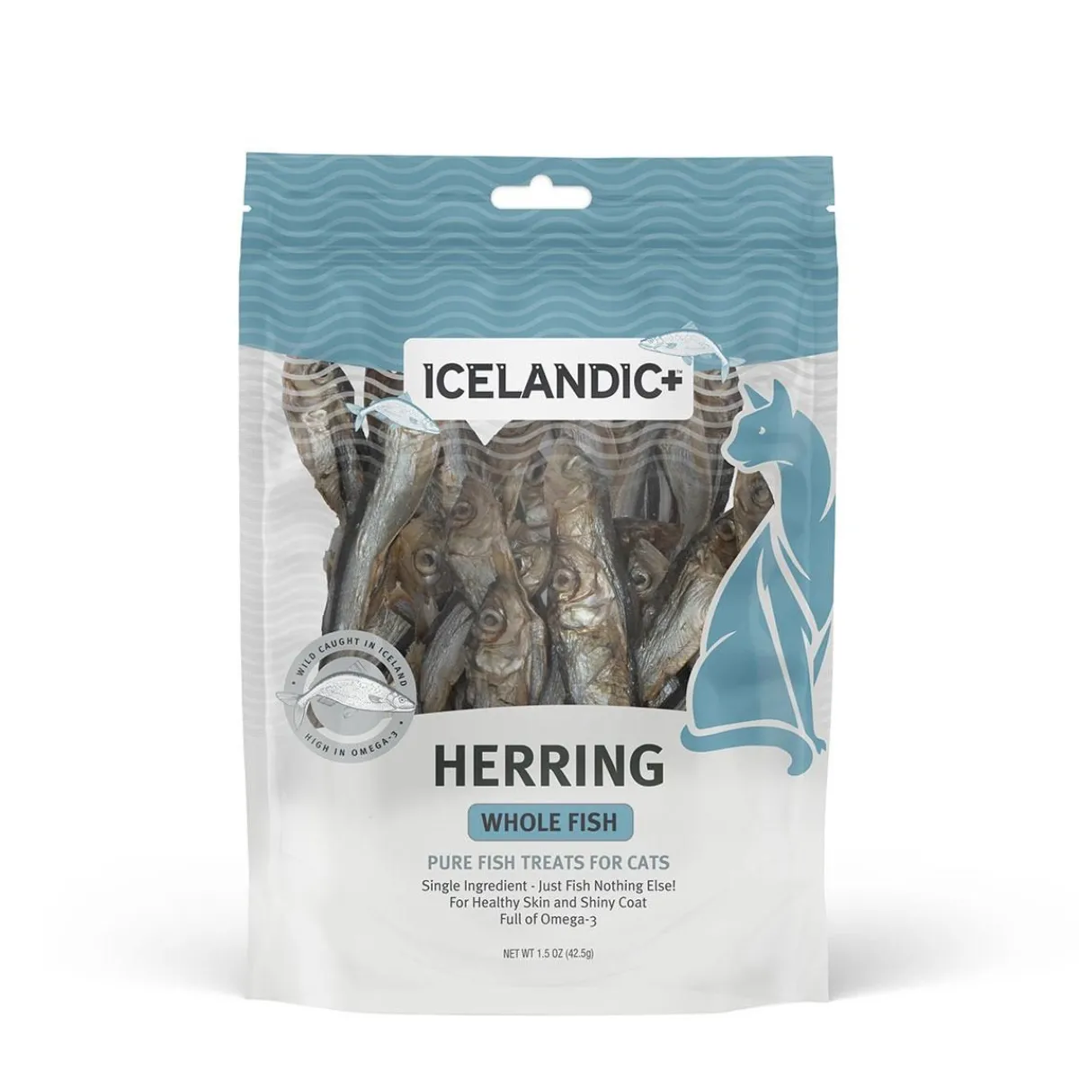 Ryan's Pet Supplies Icelandic+ Herring Whole Fish Cat Treat