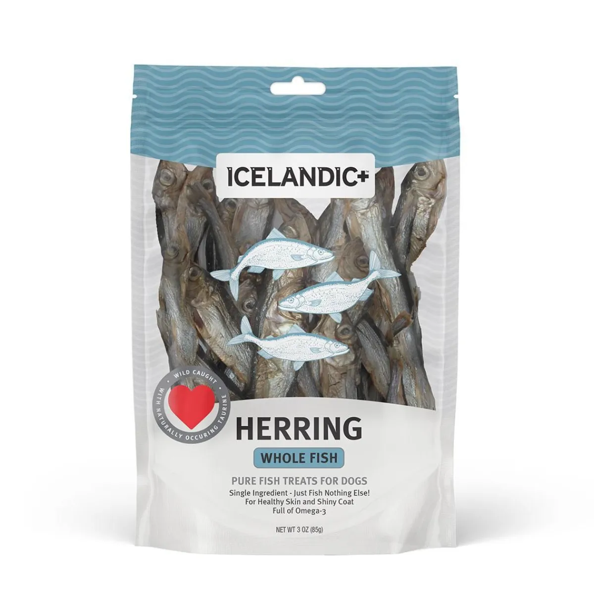 Ryan's Pet Supplies Icelandic+ Herring Whole Fish Healthy Dog Treats