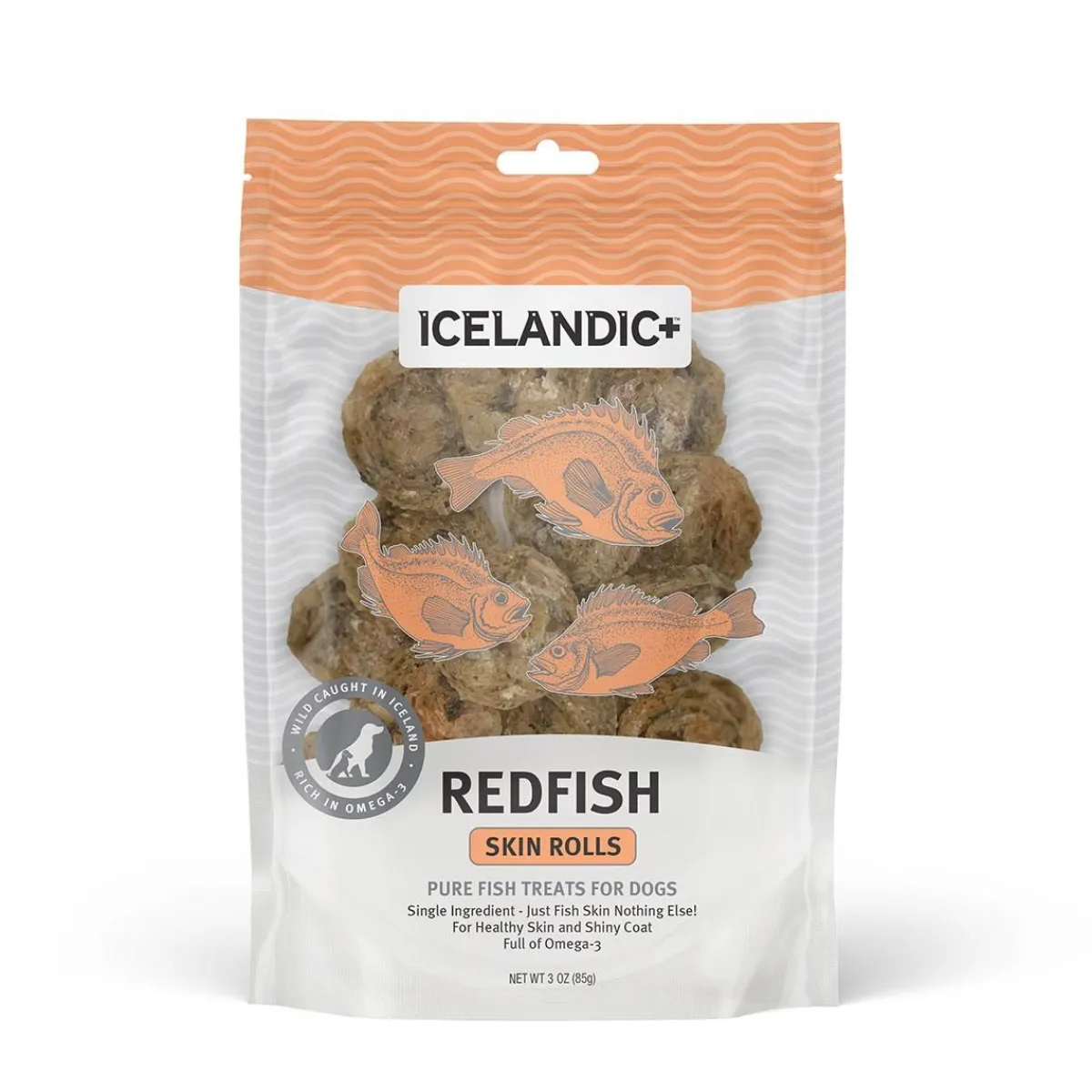 Ryan's Pet Supplies Icelandic+ Redfish Skin Rolls