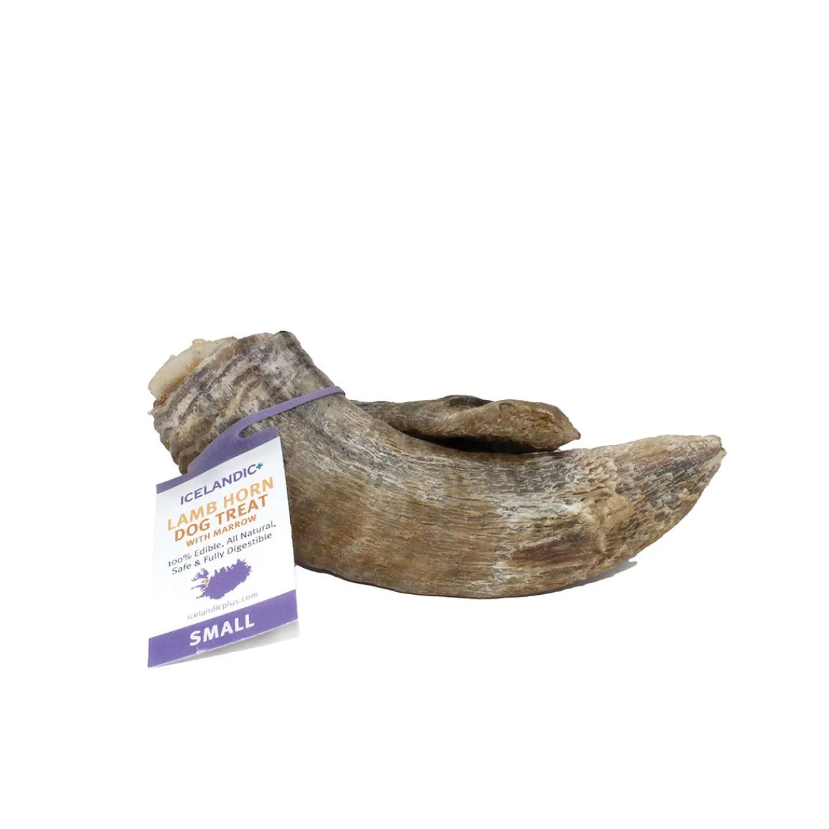 Ryan's Pet Supplies Icelandic+ Small Lamb Horn with Marrow