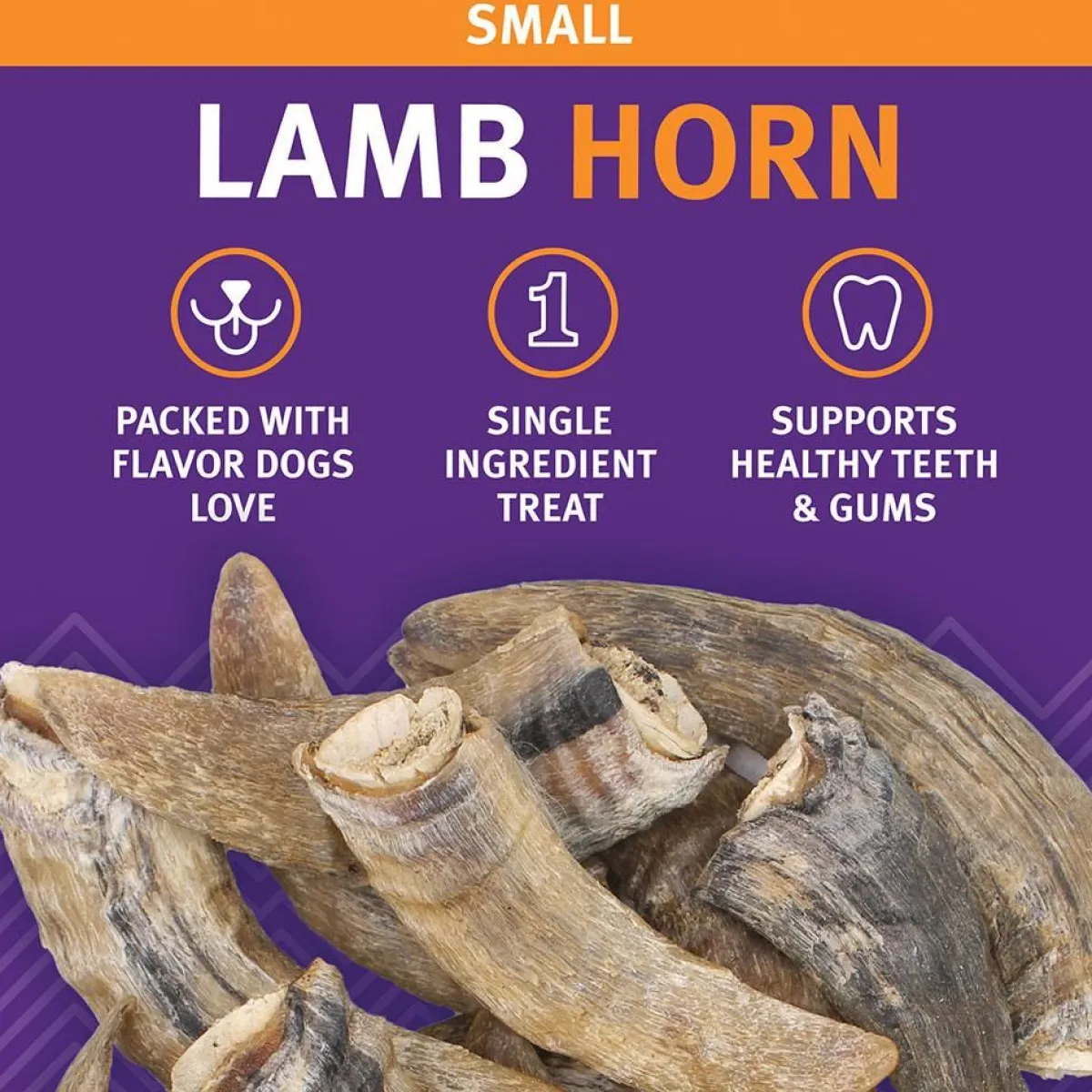 icelandic_small_lamb_horn_with_marrow_3.webp Ryan's Pet Supplies Icelandic+ Small Lamb Horn with Marrow