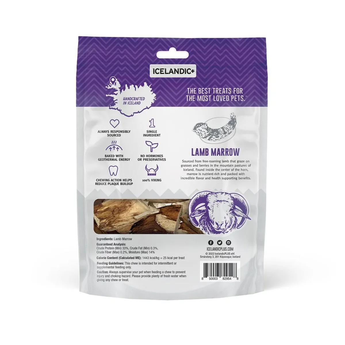 Ryan's Pet Supplies Icelandic+ Whole Lamb Marrow