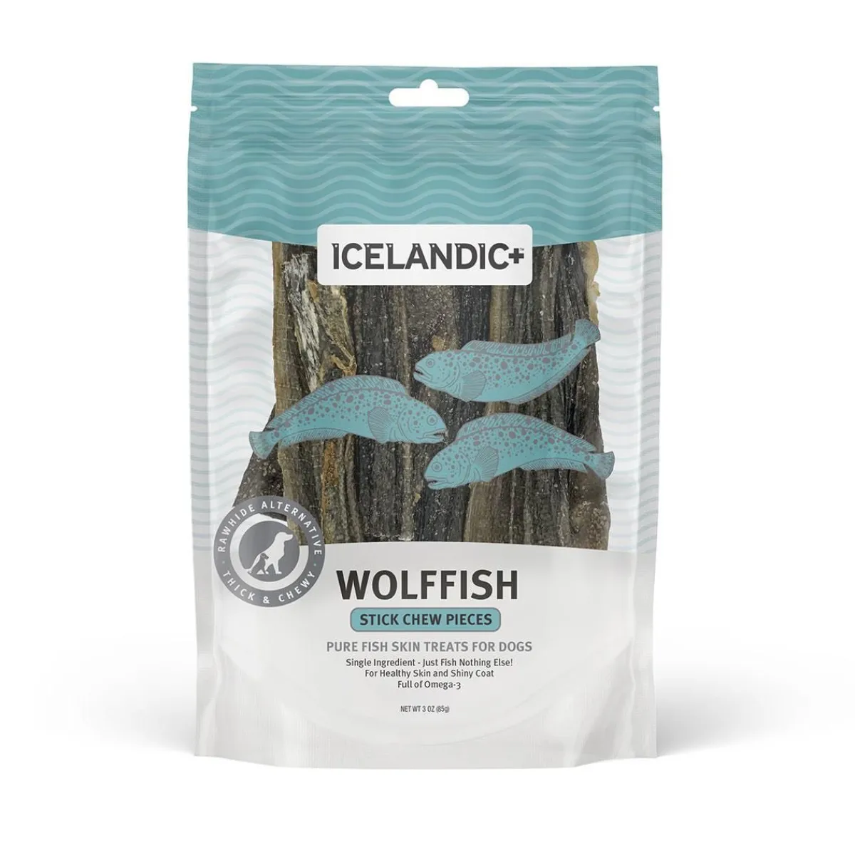 Ryan's Pet Supplies Icelandic+ Wolffish Skins