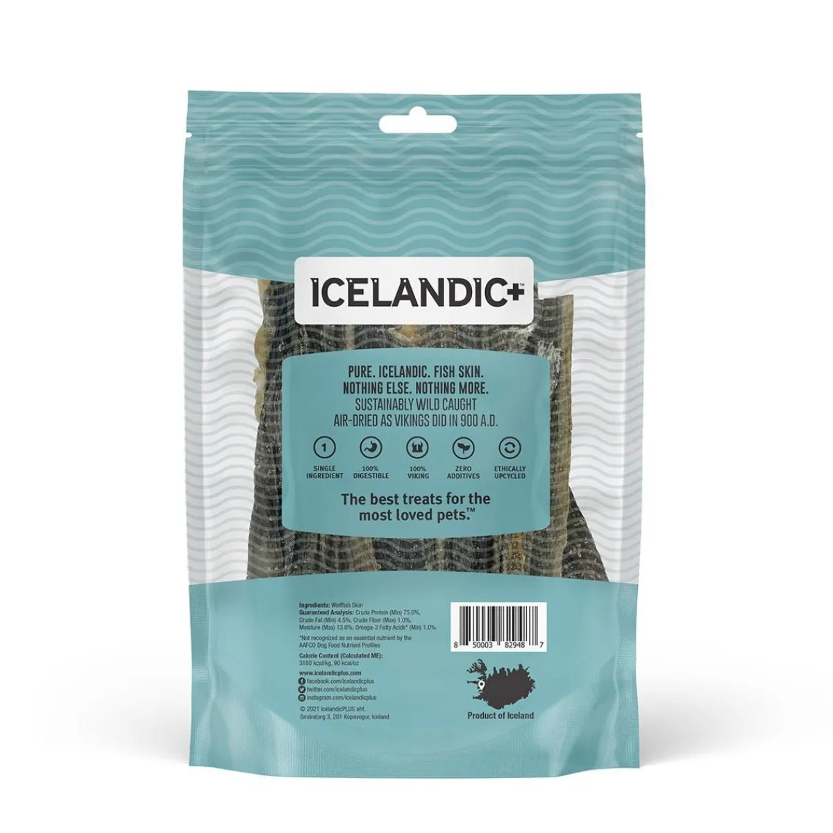 Ryan's Pet Supplies Icelandic+ Wolffish Skins