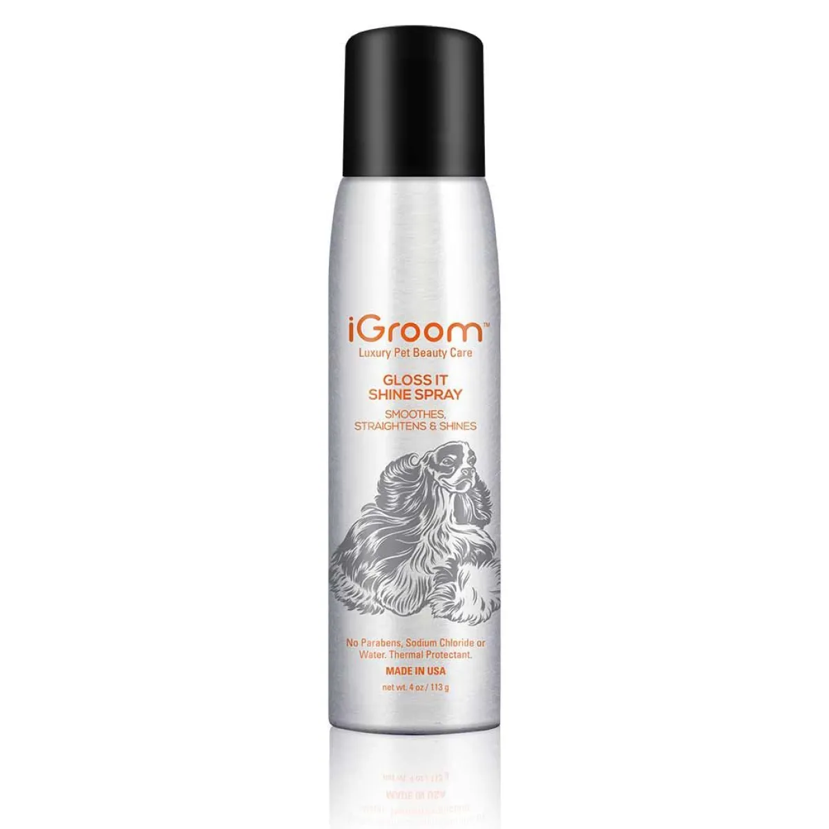 Ryan's Pet Supplies iGroom Gloss It Aerosol 4oz