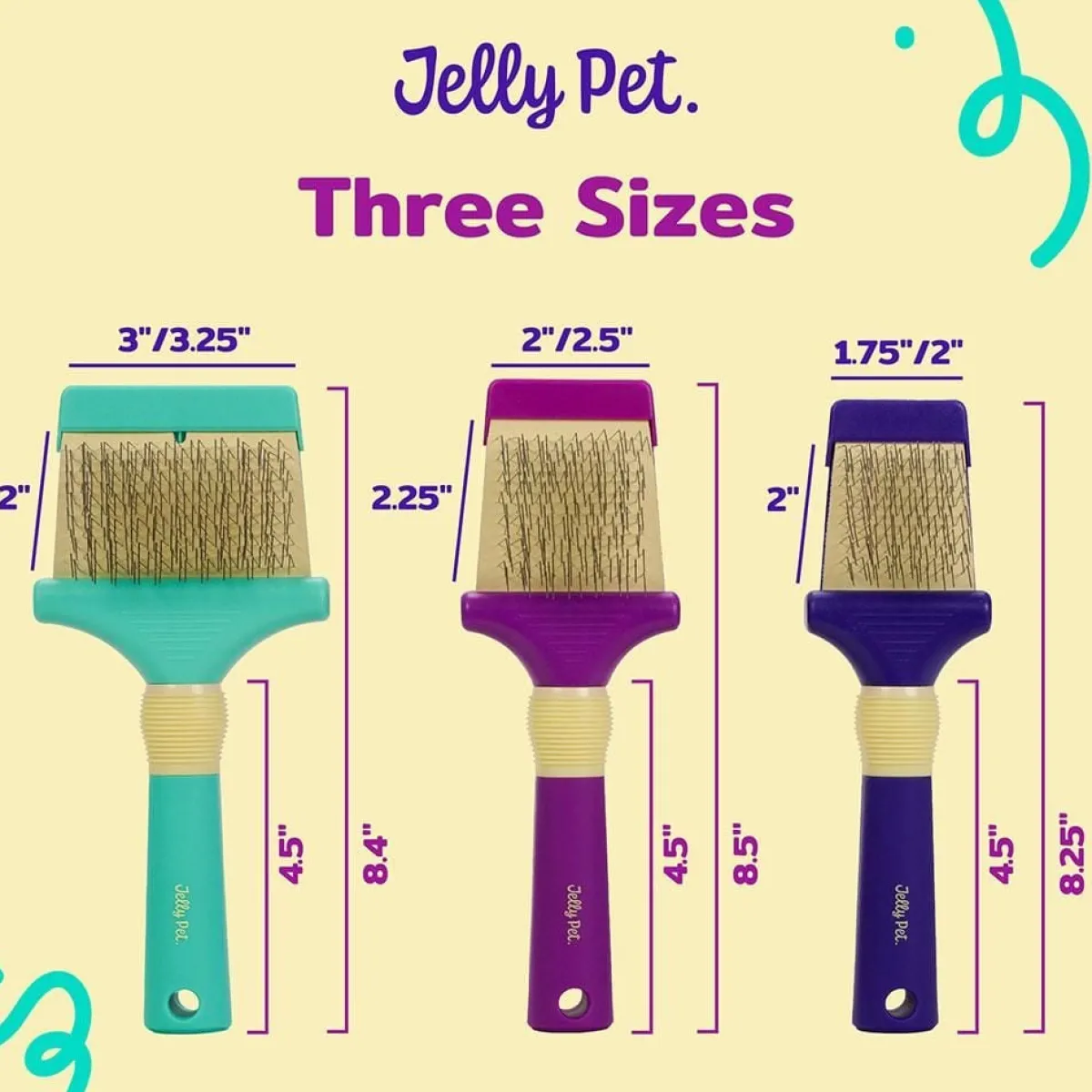 jelly_pet_double_sided_slicker_brush_4.webp Ryan's Pet Supplies Jelly Pet Double Sided Slicker Brush