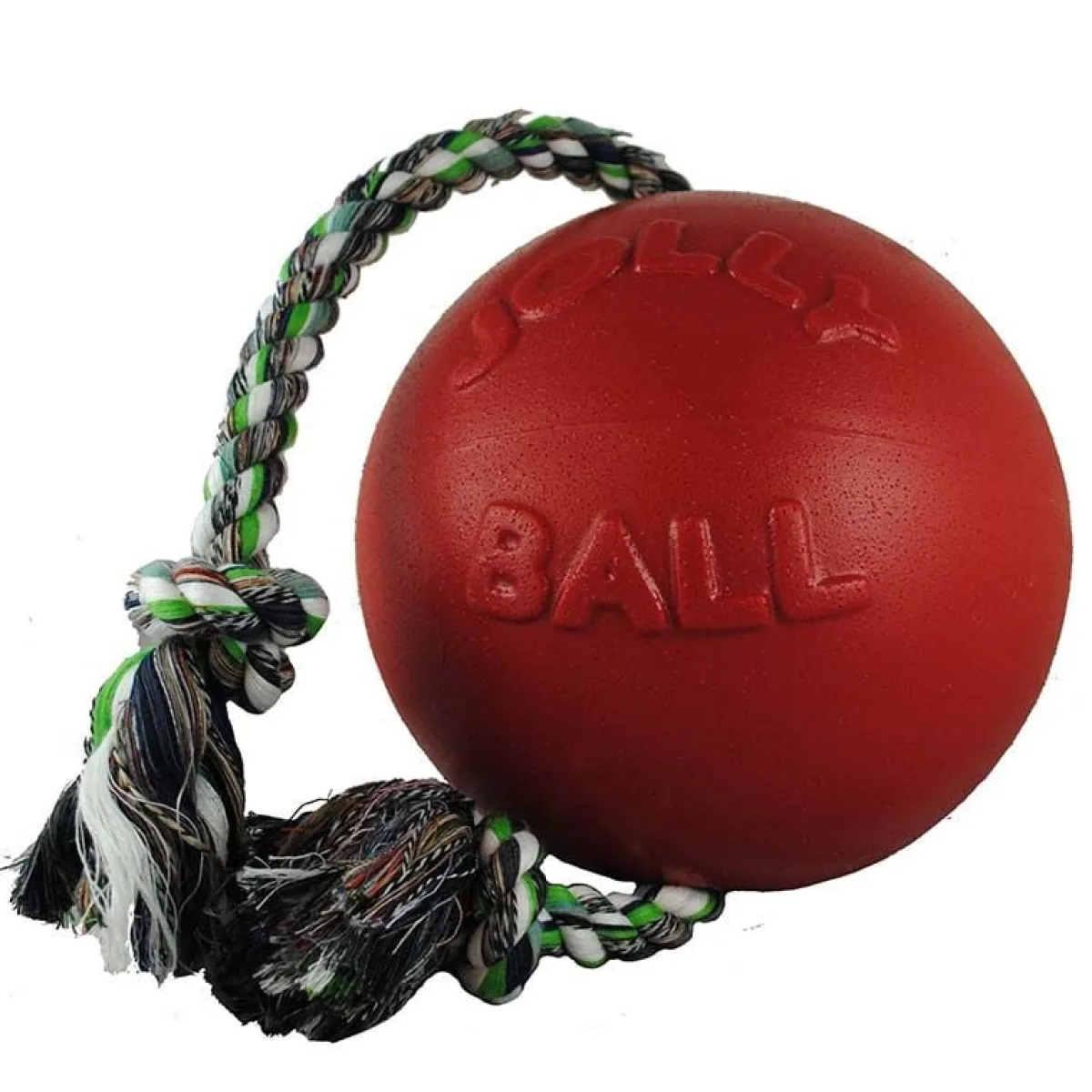 Ryan's Pet Supplies Jolly Pet Romp-n-Roll Red Small