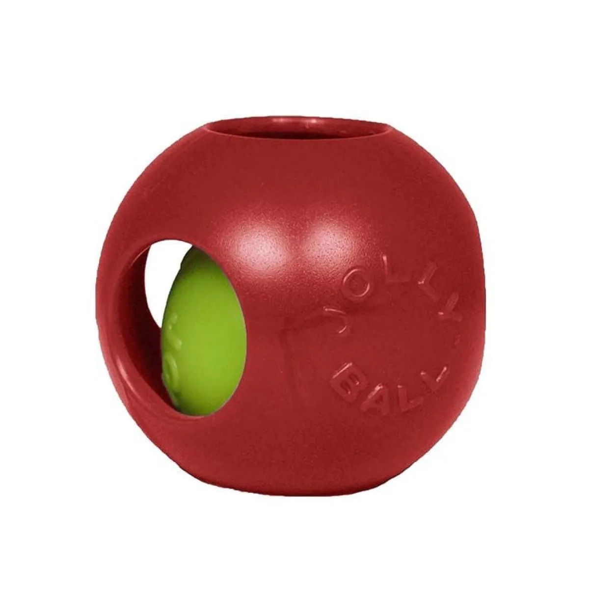 Ryan's Pet Supplies Jolly Pet Teaser Ball Red Medium