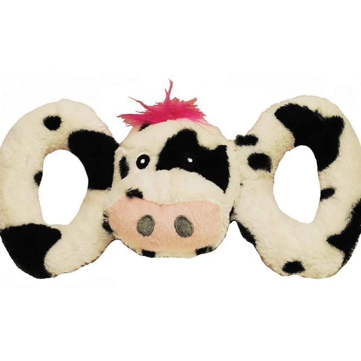 Ryan's Pet Supplies Jolly Pet Tug-a-Mals Cow Small