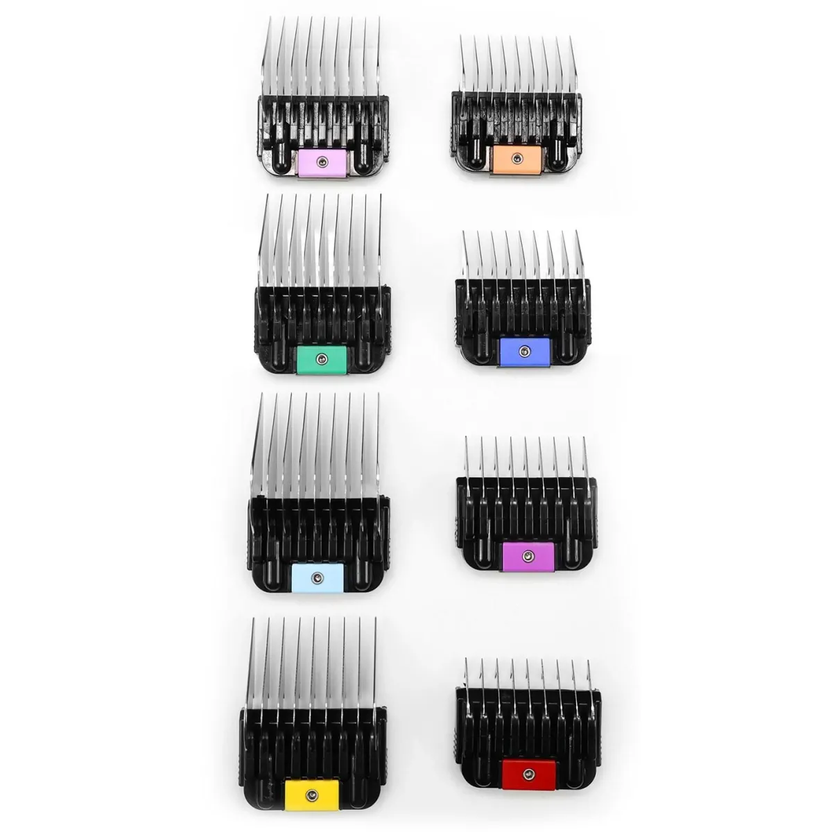 Ryan's Pet Supplies Joyzze A Series 8 Piece Metal Comb Attachment Set