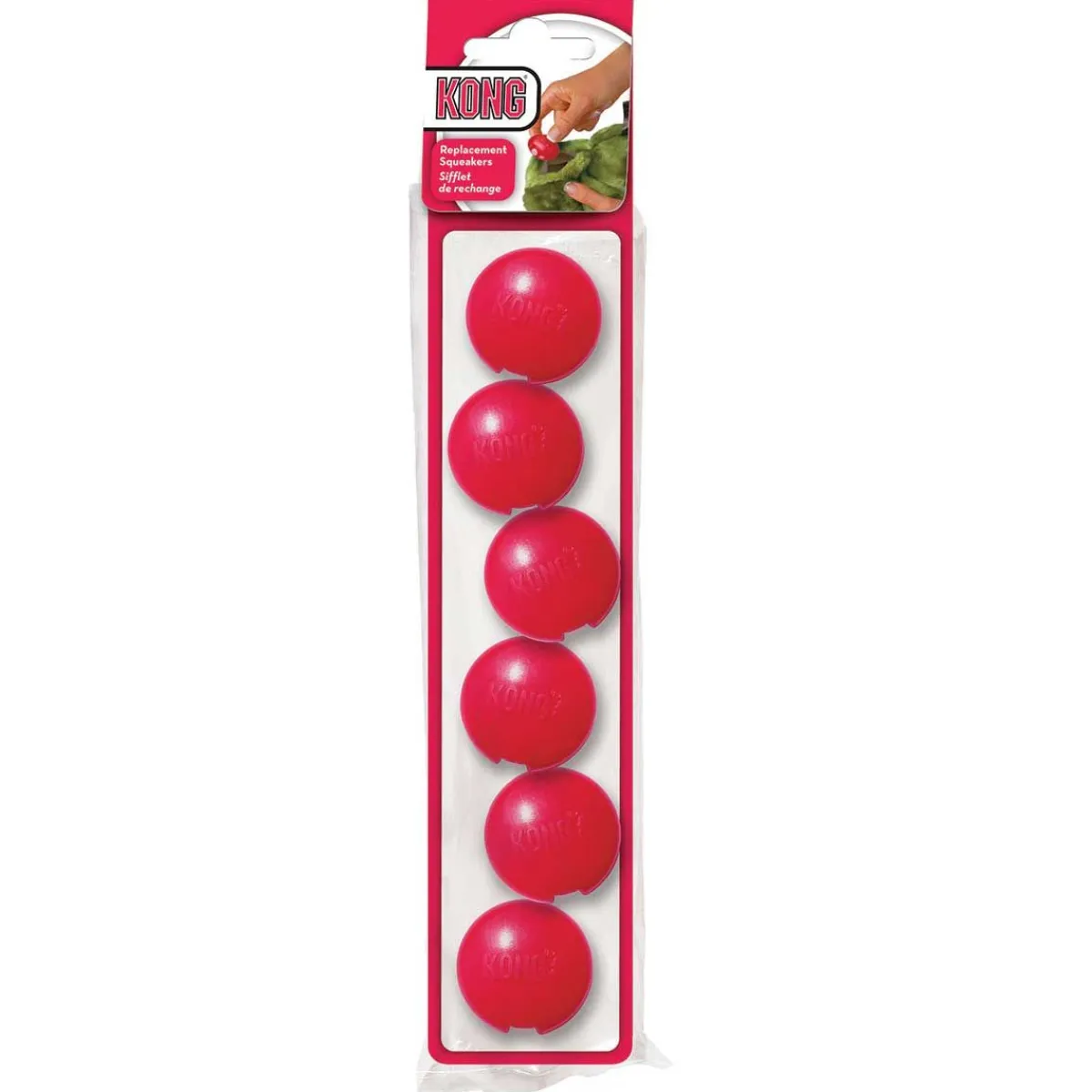 Ryan's Pet Supplies KONG Mini Squeakers 6 Pack
