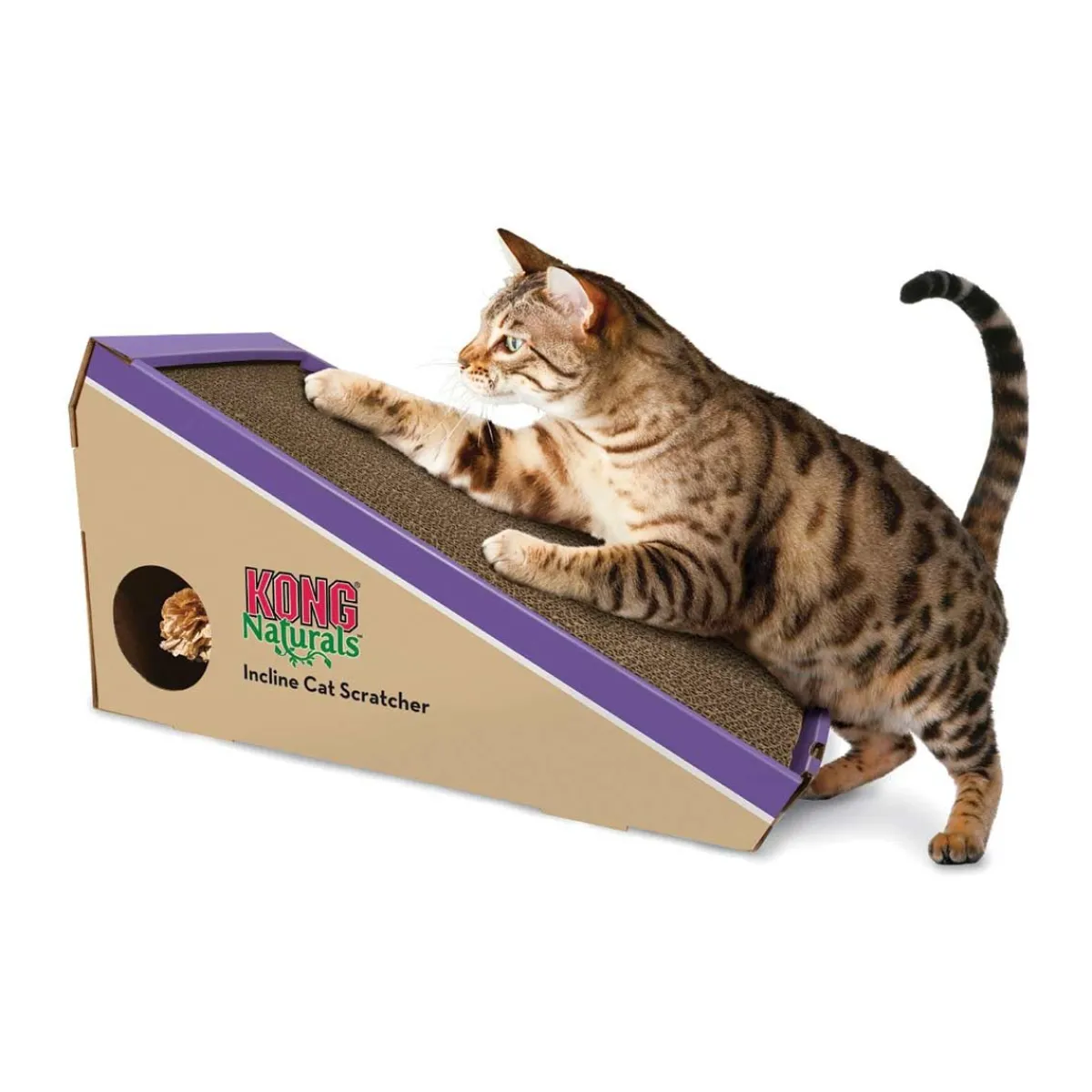 Ryan's Pet Supplies KONG® Naturals™ Catnip Infused Incline Cat Scratcher