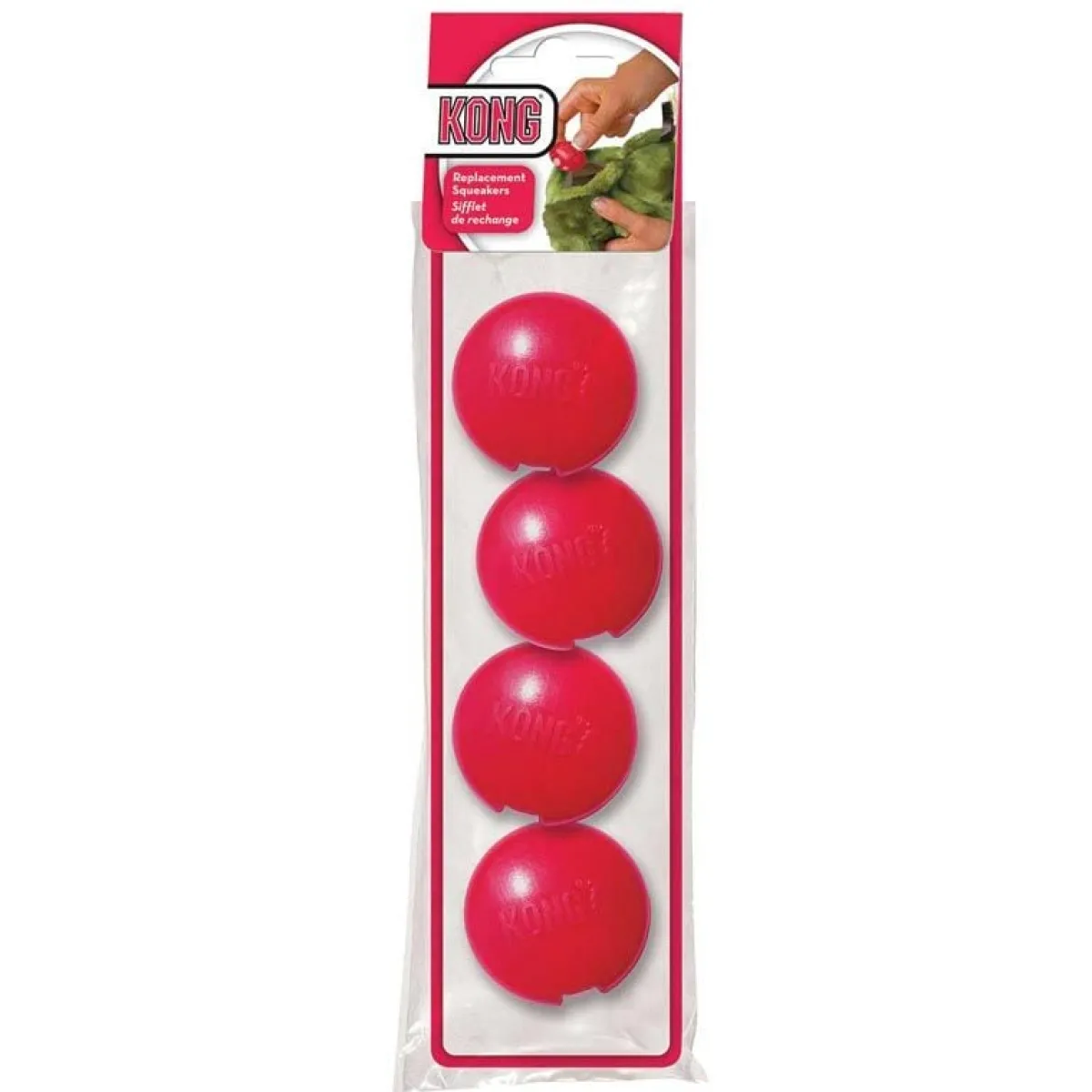 Ryan's Pet Supplies KONG Squeaker 4 Pack