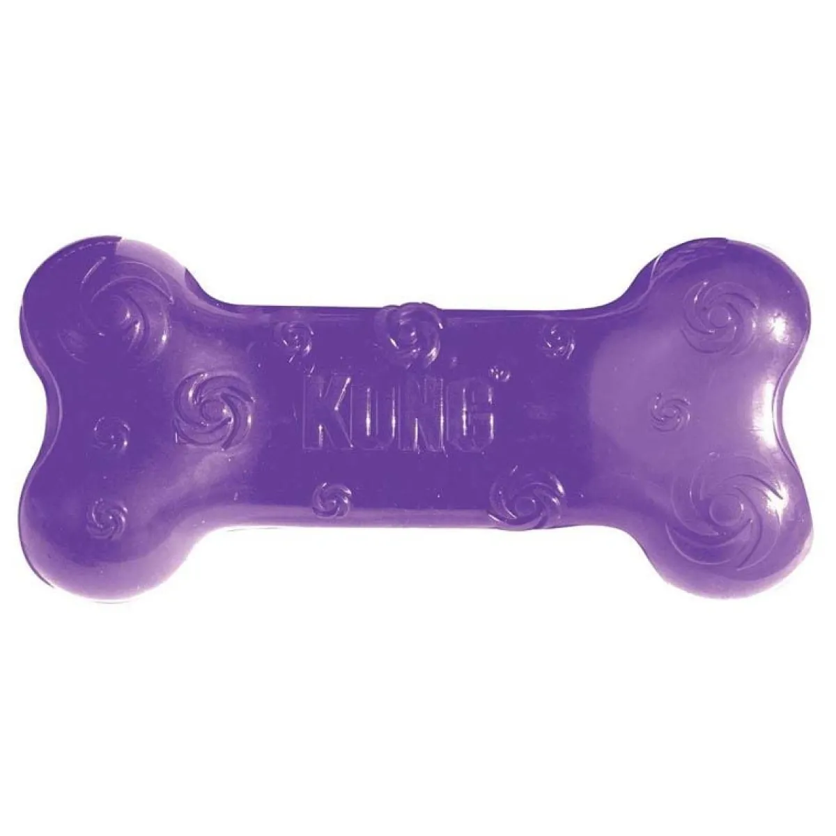Ryan's Pet Supplies KONG Squeezz Crackle Bone - Large 7.5"